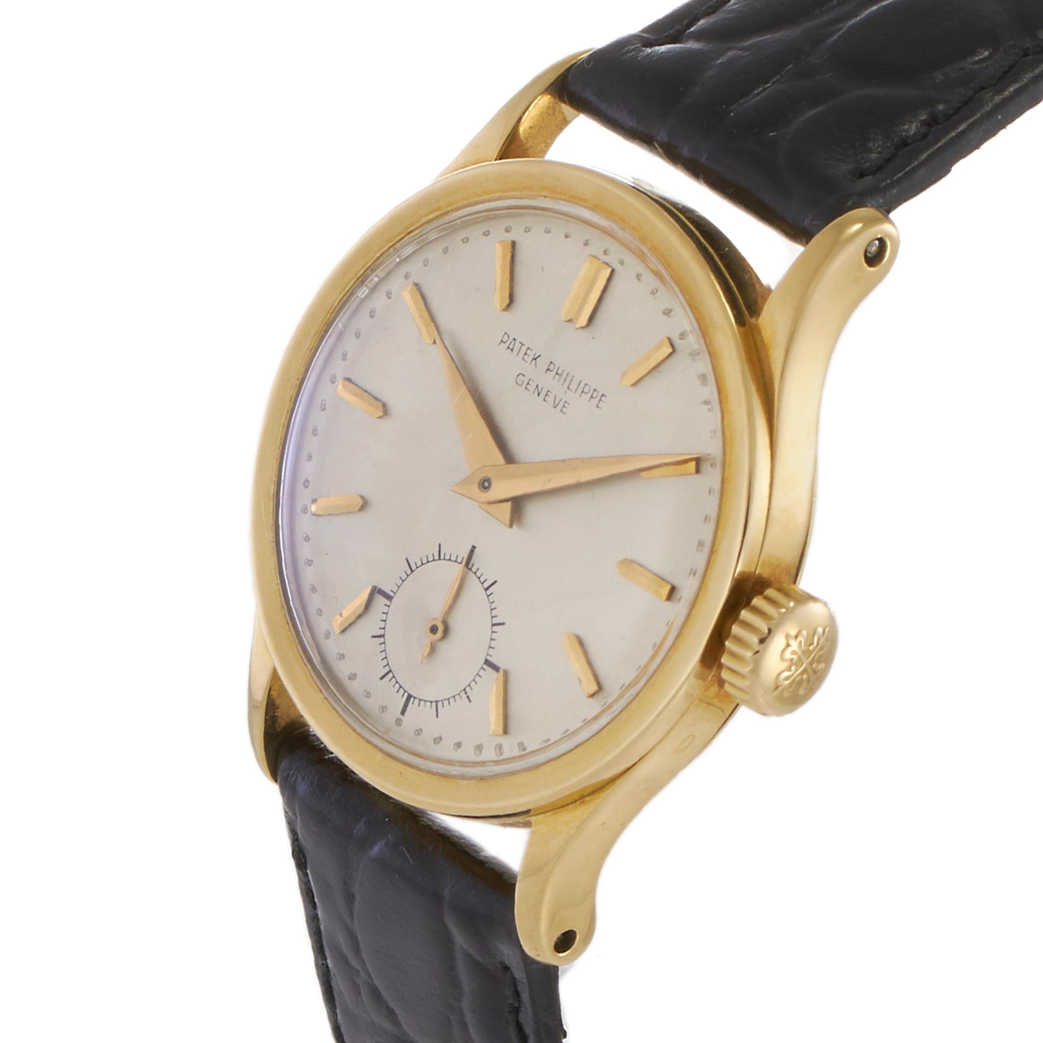 Patek Philippe Calatrava Ref. 96 (1956) – 30.5MM 18KT Yellow Gold – Box & Papers