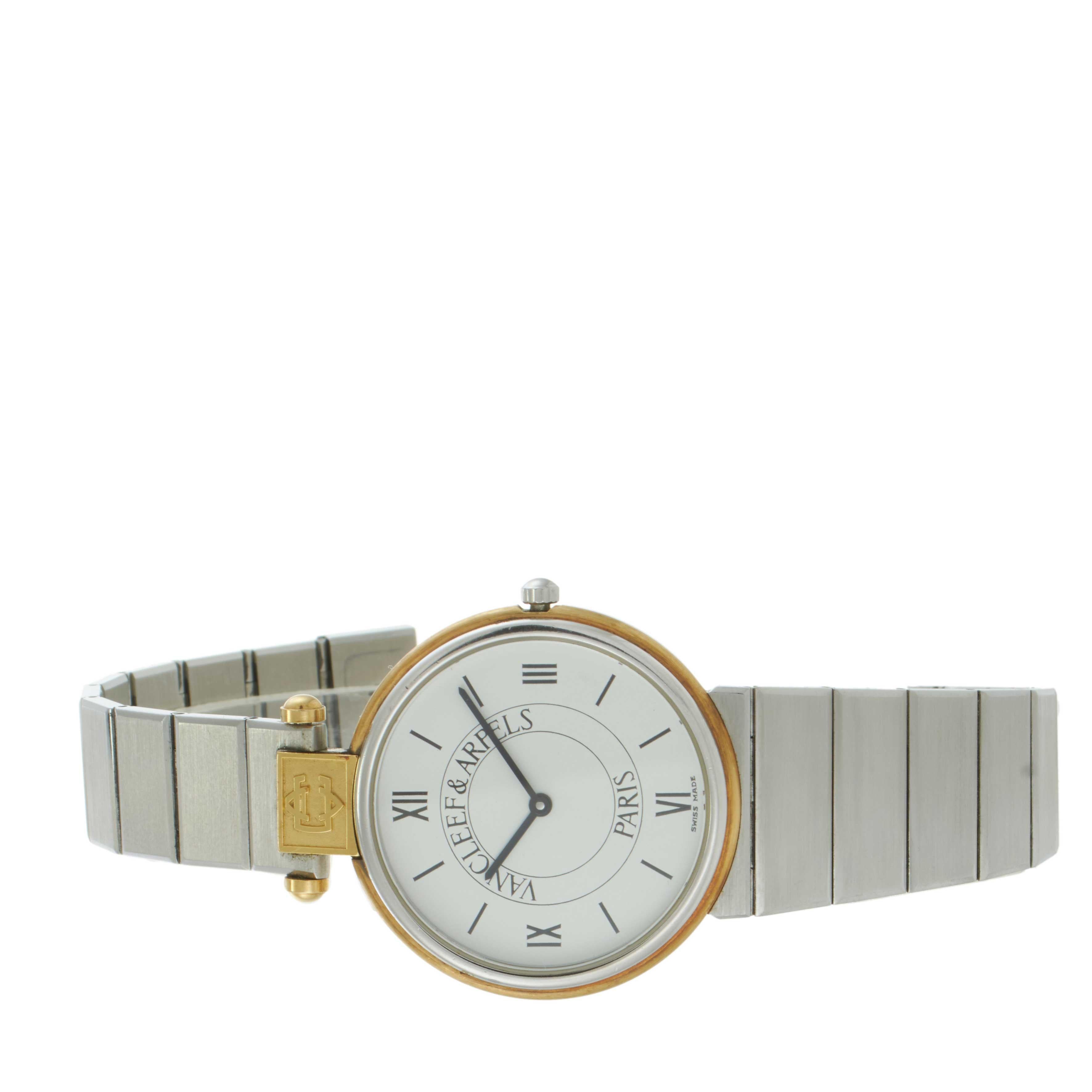 Vintage 1990’s Van Cleef & Arpels No. 22 Two-Tone Watch – Quartz