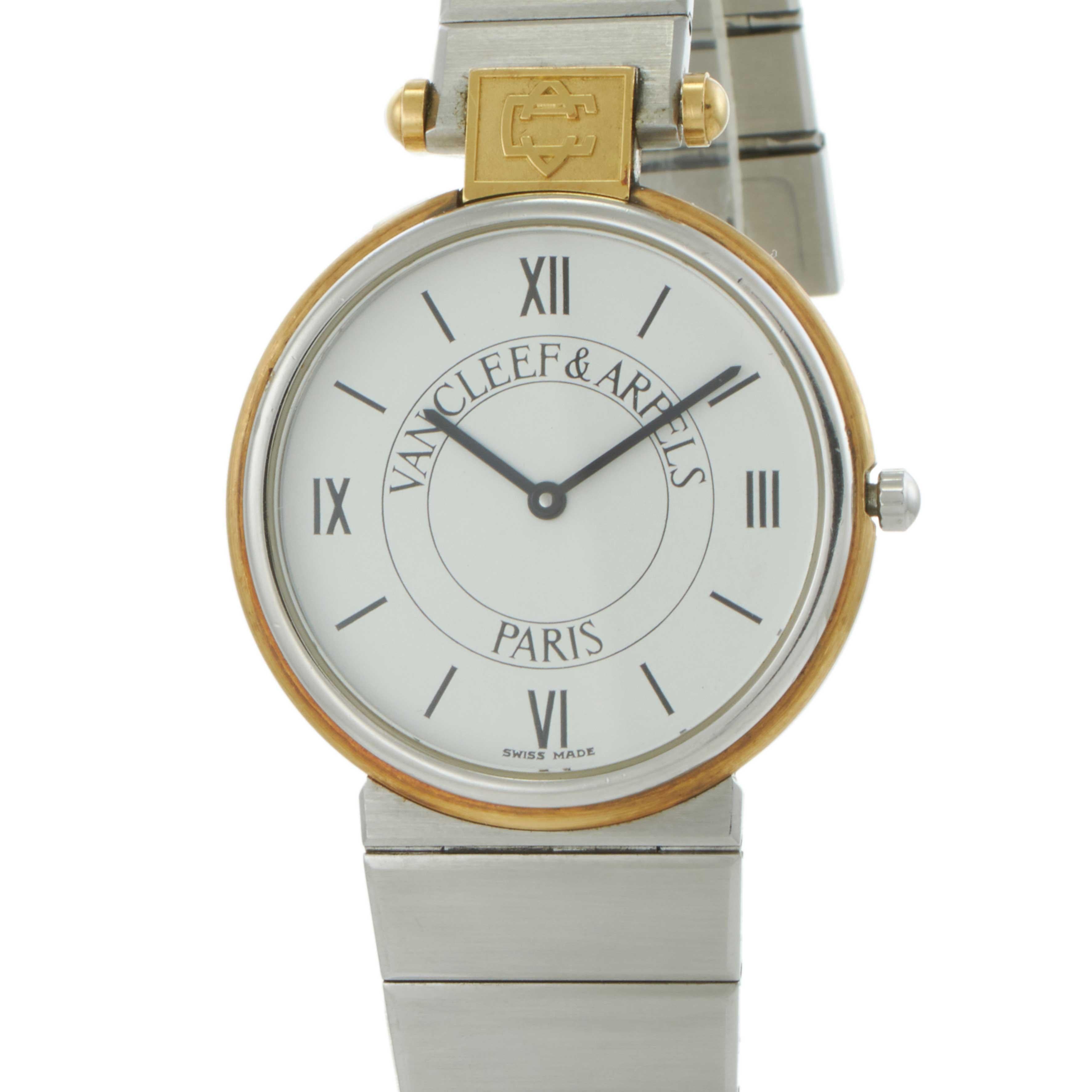 Vintage 1990’s Van Cleef & Arpels No. 22 Two-Tone Watch – Quartz