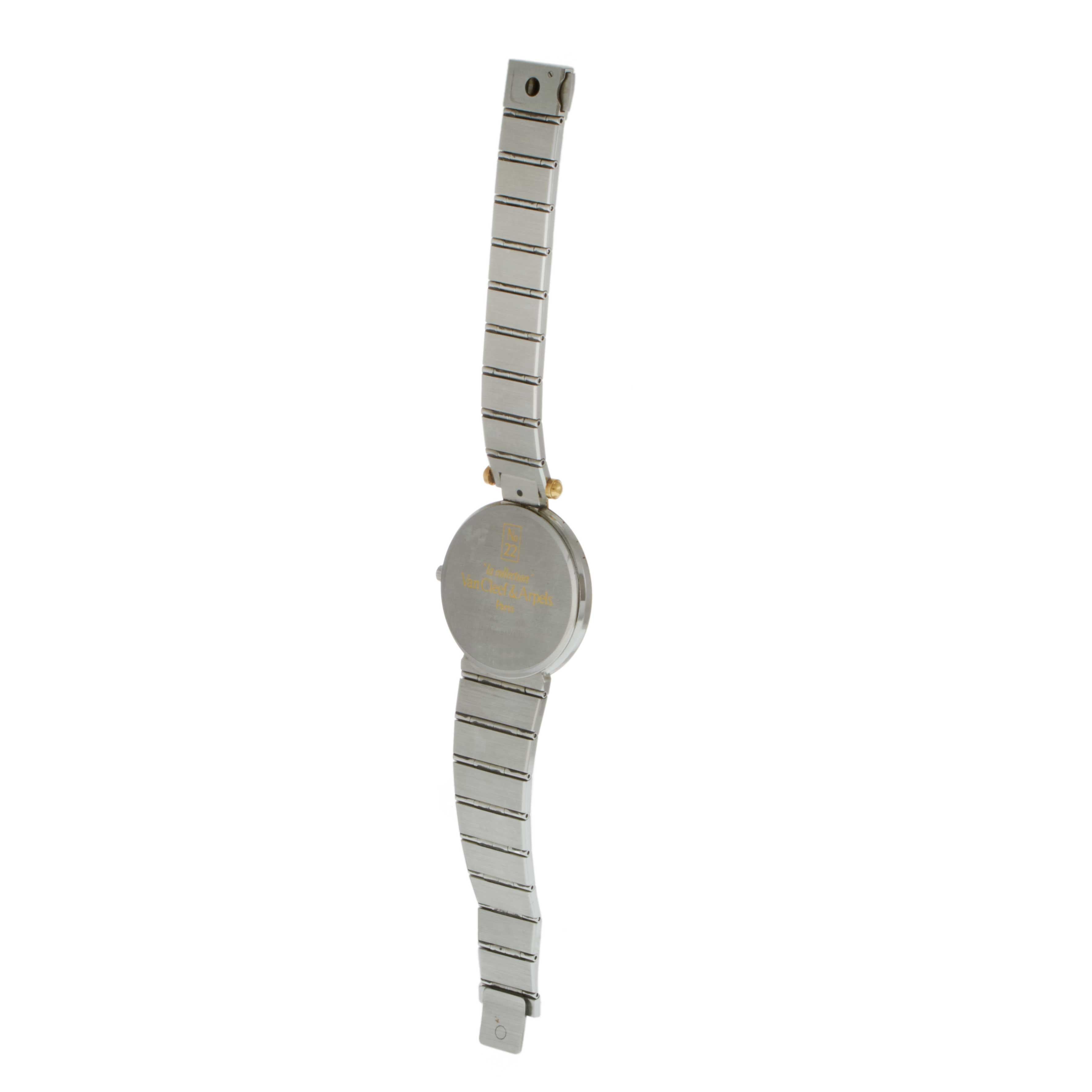 Vintage 1990’s Van Cleef & Arpels No. 22 Two-Tone Watch – Quartz
