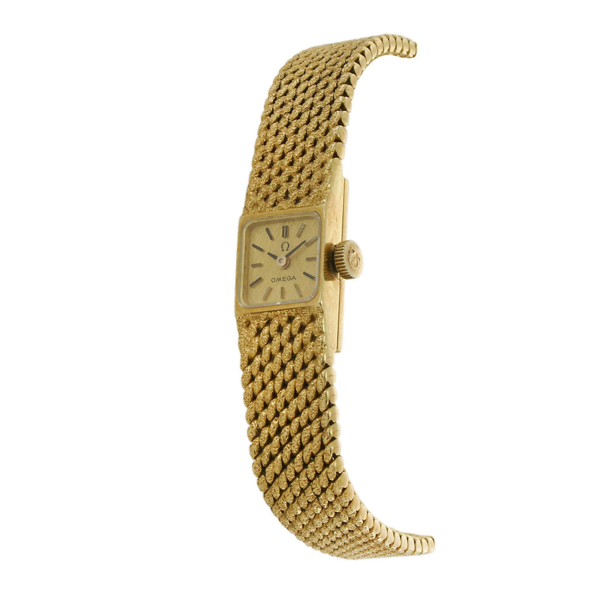 Omega 1967 18KT Yellow Gold Cocktail Watch Ref. A29396