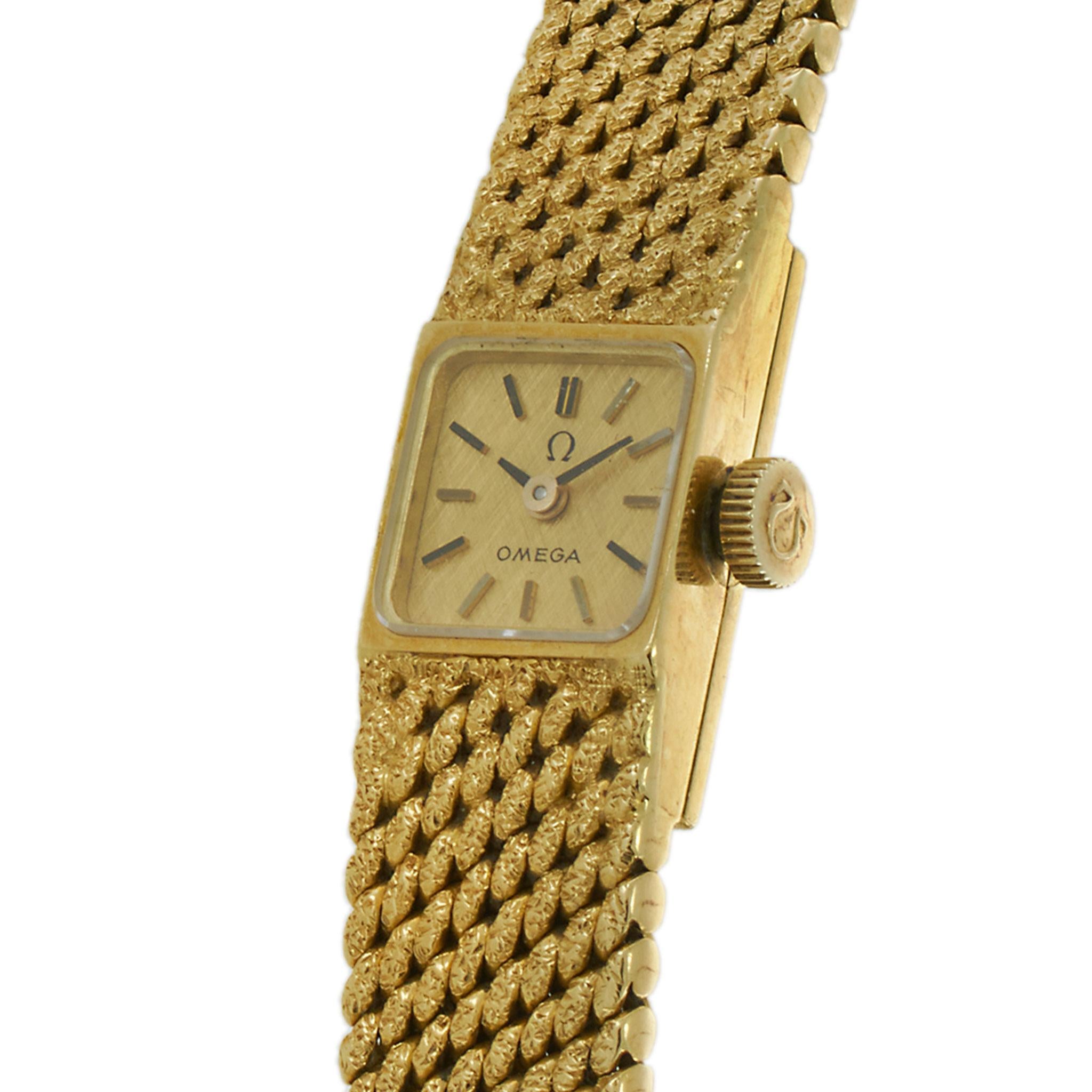 Omega 1967 18KT Yellow Gold Cocktail Watch Ref. A29396