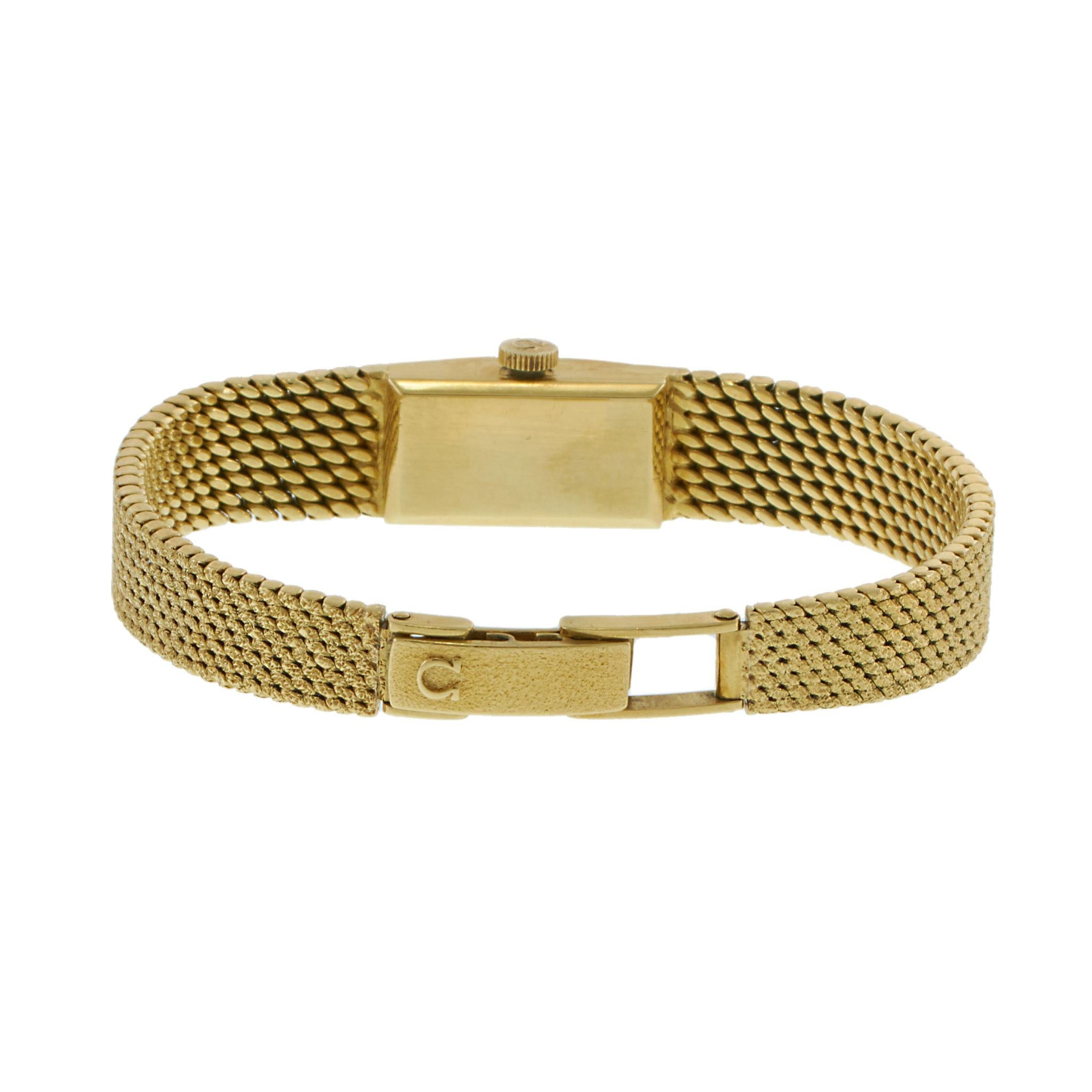 Omega 1967 18KT Yellow Gold Cocktail Watch Ref. A29396