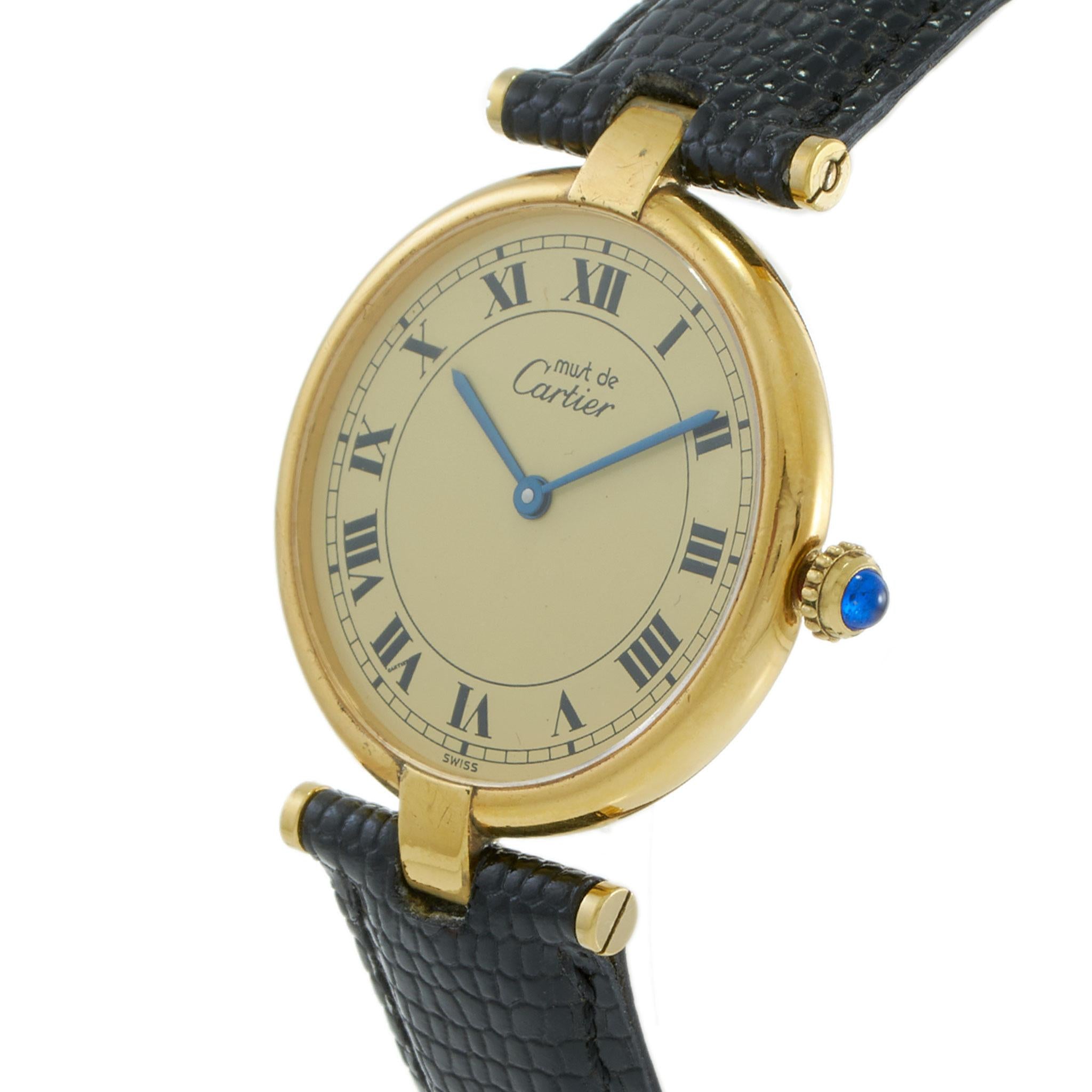 Vintage 1990s Cartier Must de Cartier Vendôme