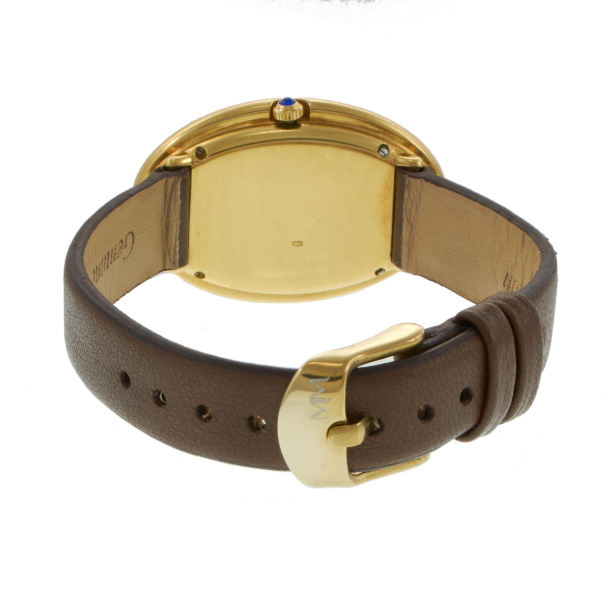 Vintage 1970’s Chopard Ref. 5047-1 Gold Oval Dress Watch – Quartz