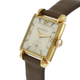 Vintage 1940s Jaeger-LeCoultre Square Dress Watch – Manual Wind