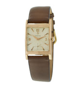 Omega 1952 De Luxe Ref. 3946 – 18KT Rose Gold, Silver Patina Dial