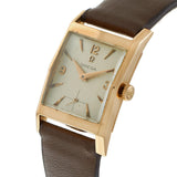Omega 1952 De Luxe Ref. 3946 – 18KT Rose Gold, Silver Patina Dial