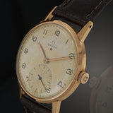 Omega 1947 Red Star Ref. 2271 – 18KT Rose Gold, Silver Dial