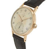 Omega 1947 Red Star Ref. 2271 – 18KT Rose Gold, Silver Dial