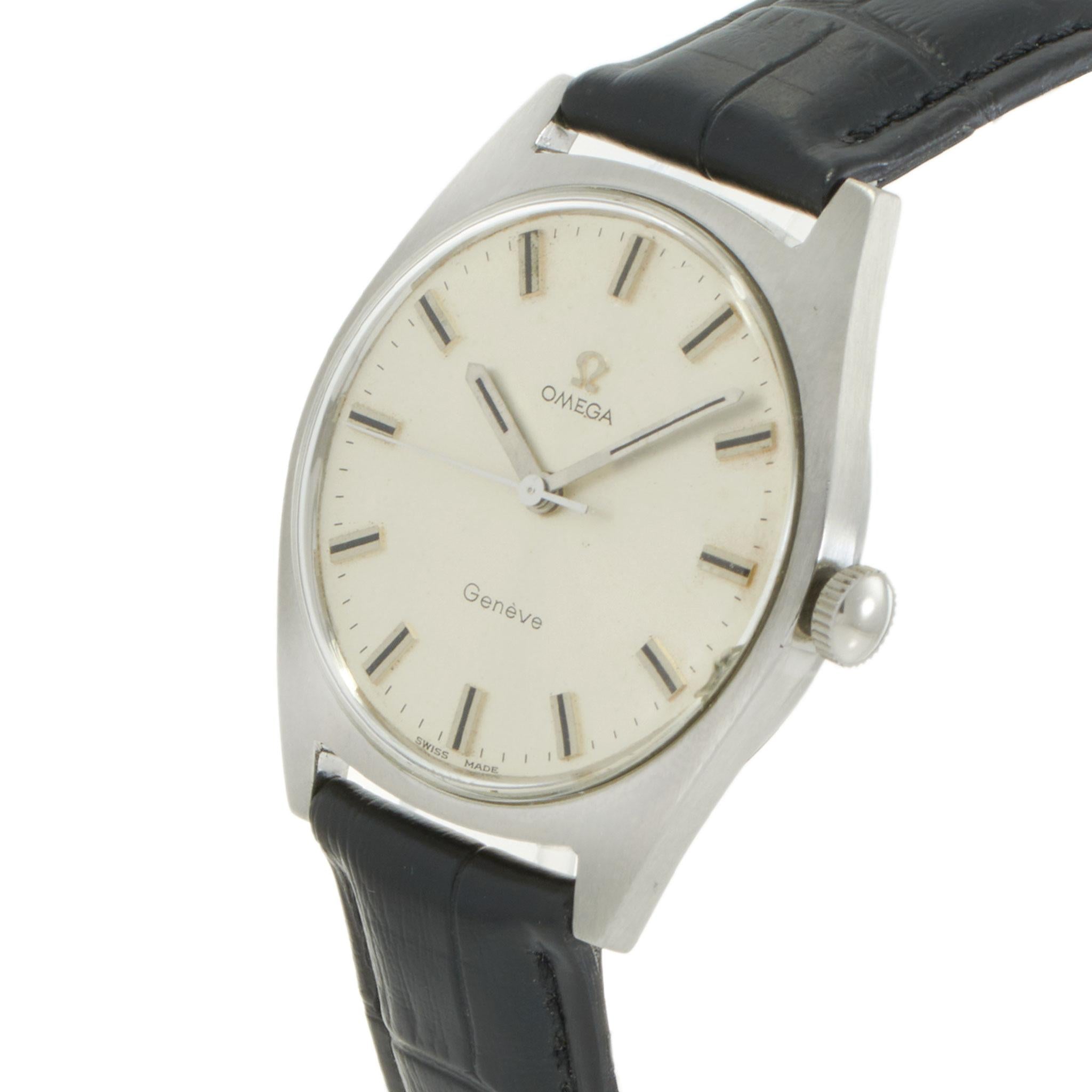 Vintage 1968 Omega Genève Ref. 135.041 – Manual Wind Cal. 601