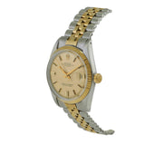 Vintage 1967 Rolex Datejust Ref. 1601 Two-Tone Champagne Linen Dial
