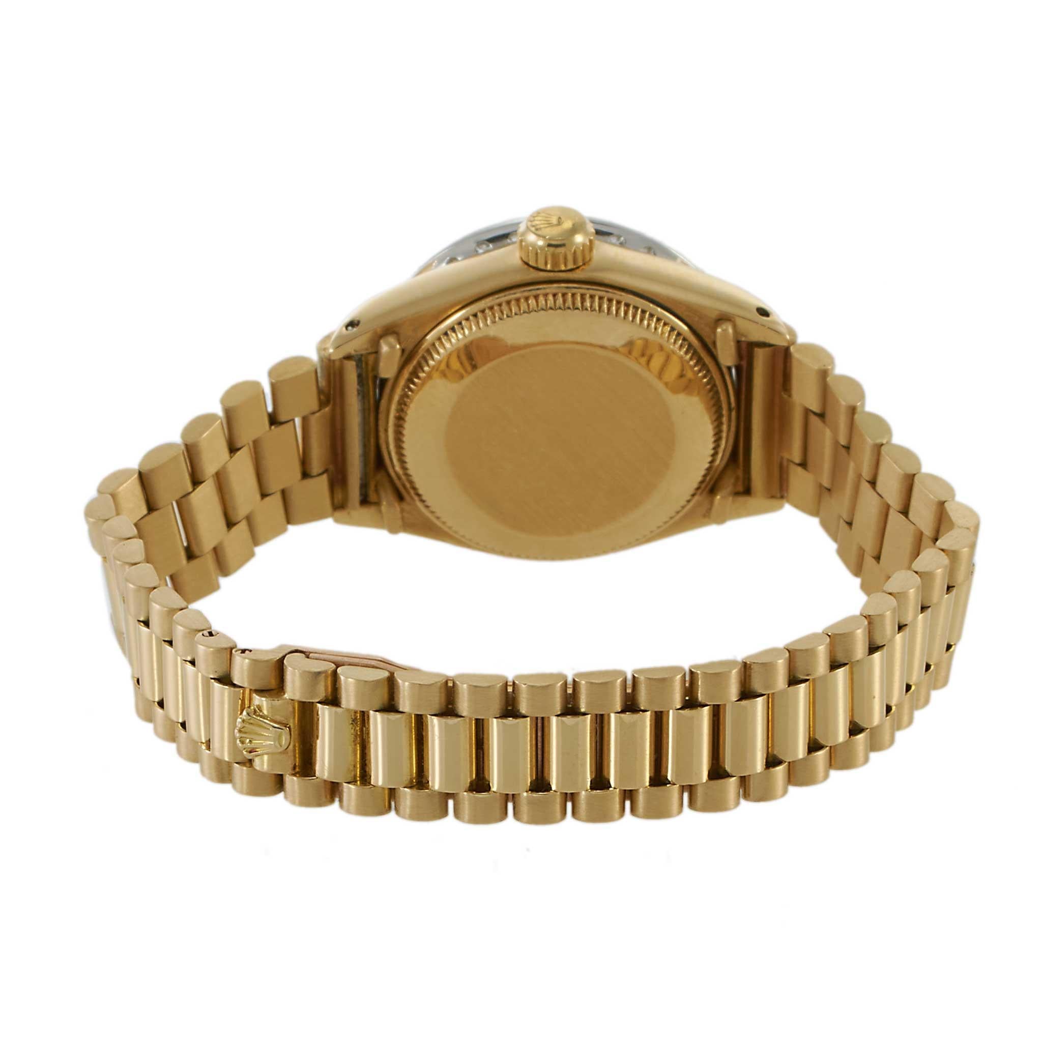Rolex Datejust Ref. 6917 (1977) – 26MM 18KT Yellow Gold – Diamond Dial & Bezel