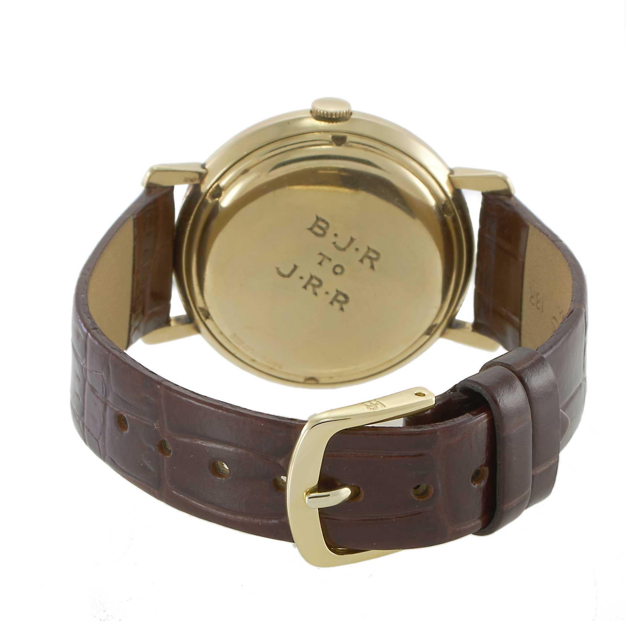 Vintage 1950s Zenith x Tiffany & Co. 34.5MM 14KT Yellow Gold – Bumper Automatic