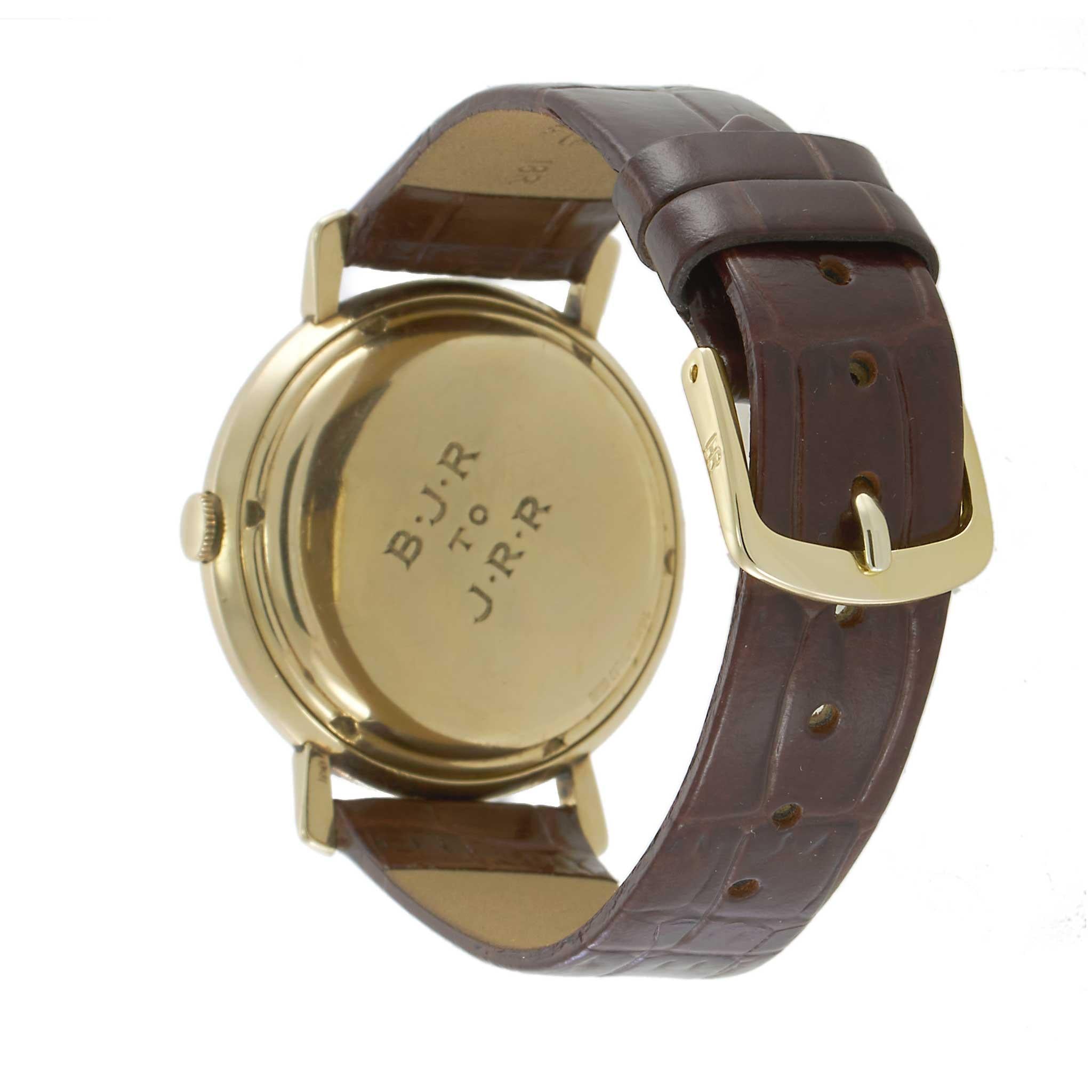 Vintage 1950s Zenith x Tiffany & Co. 34.5MM 14KT Yellow Gold – Bumper Automatic