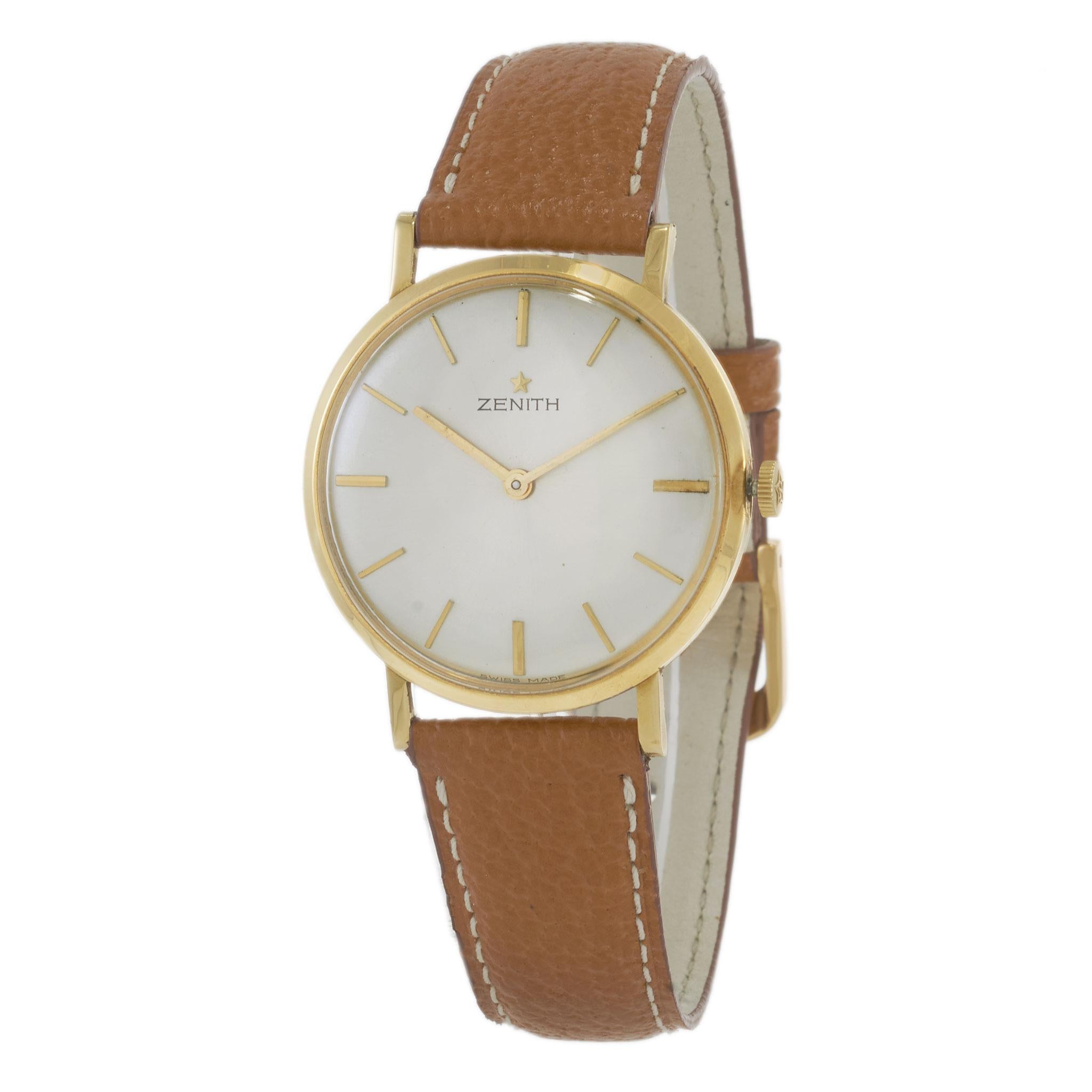 Vintage 1968 Zenith Dress Watch – Manual Wind