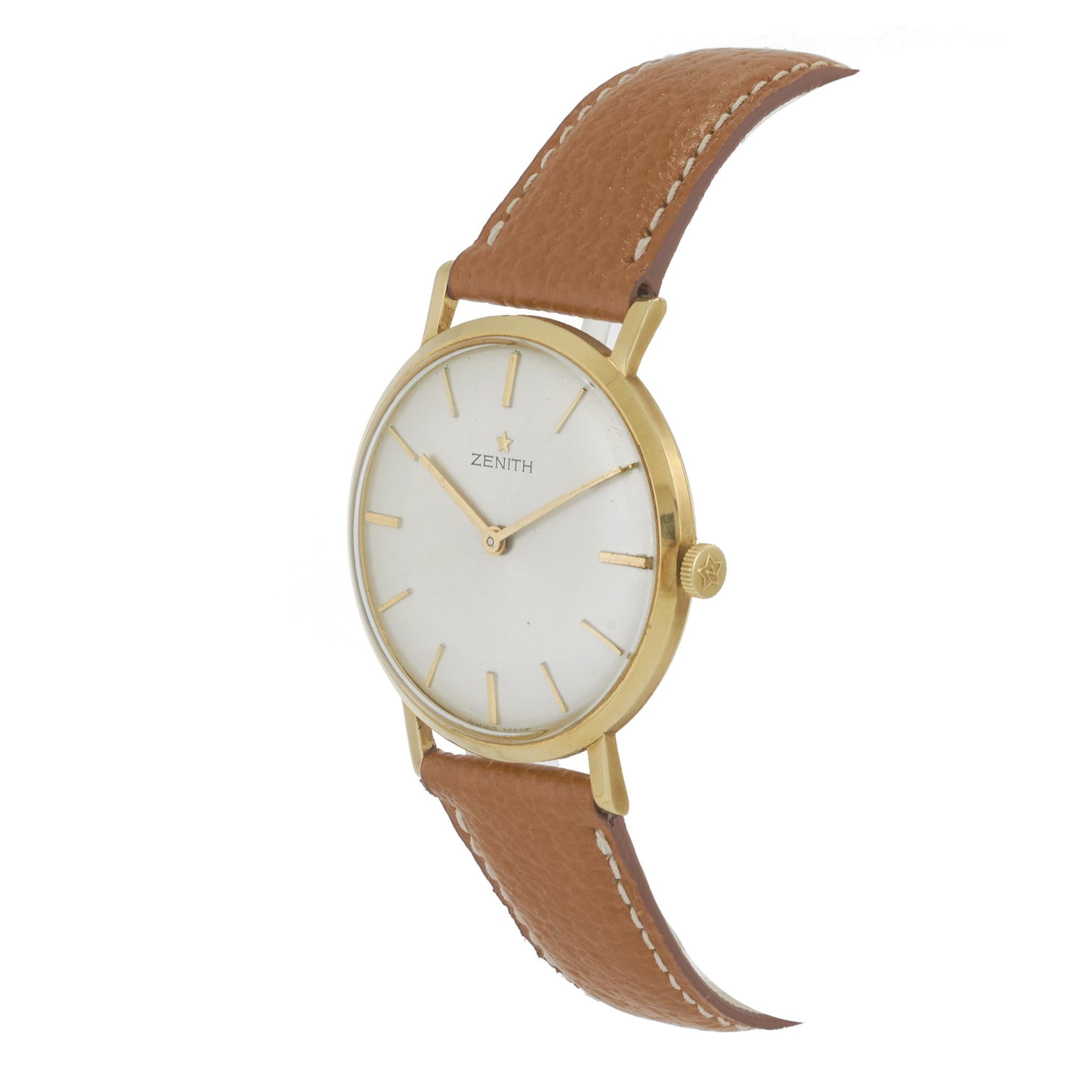 Vintage 1968 Zenith Dress Watch – Manual Wind
