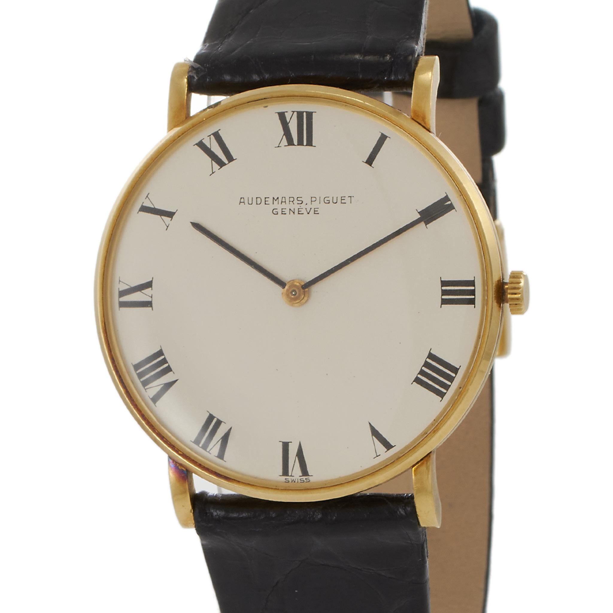 Audemars Piguet Genève Ultra-Thin (1960s) – 32.5MM 18KT Yellow Gold – Cal. 21C A