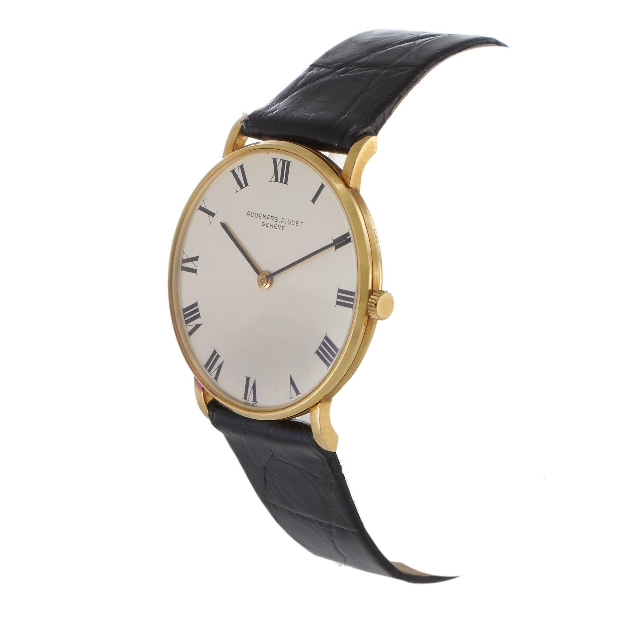 Audemars Piguet Genève Ultra-Thin (1960s) – 32.5MM 18KT Yellow Gold – Cal. 21C A