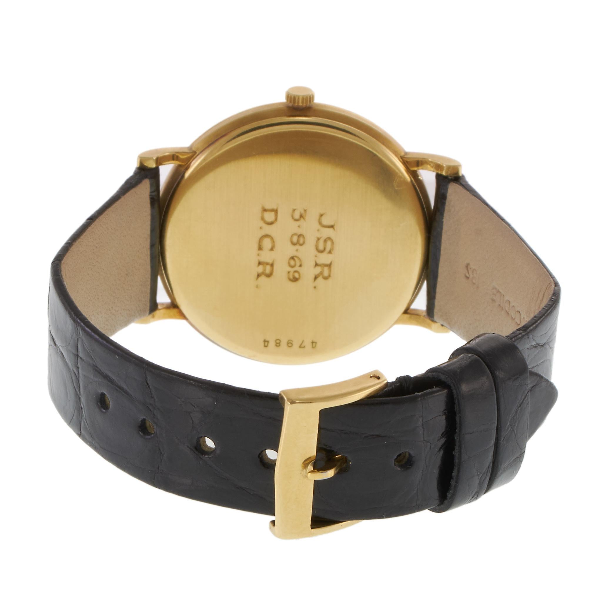 Audemars Piguet Genève Ultra-Thin (1960s) – 32.5MM 18KT Yellow Gold – Cal. 21C A