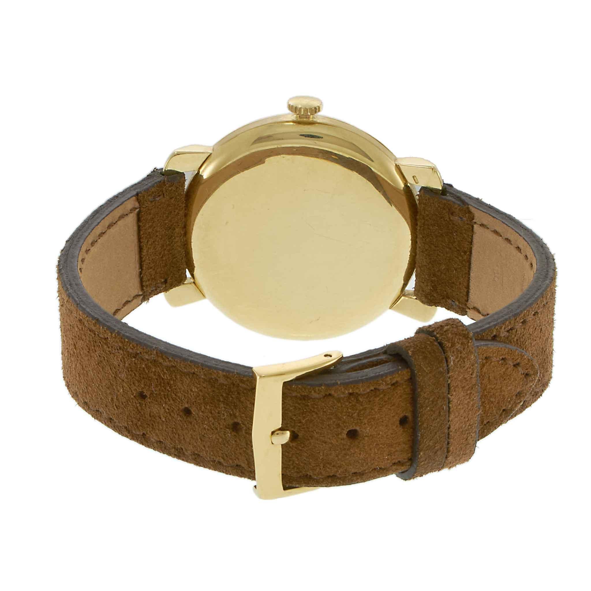 Vintage 1950s Ulysse Nardin 18KT Dress Watch Ref. 6062 – Manual Wind