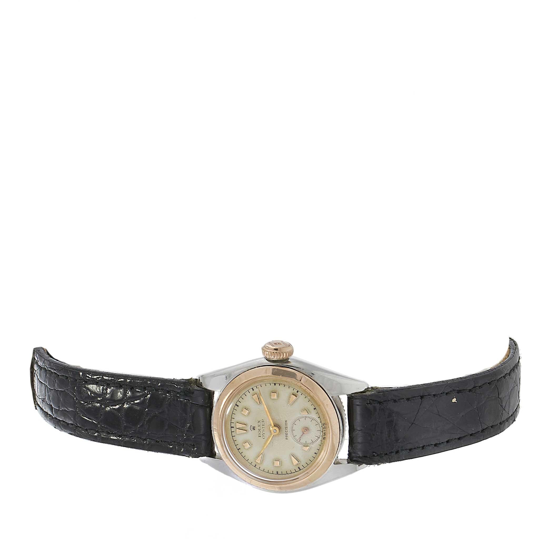 Vintage 1945 Rolex Precision Ref. 4360- White Dial