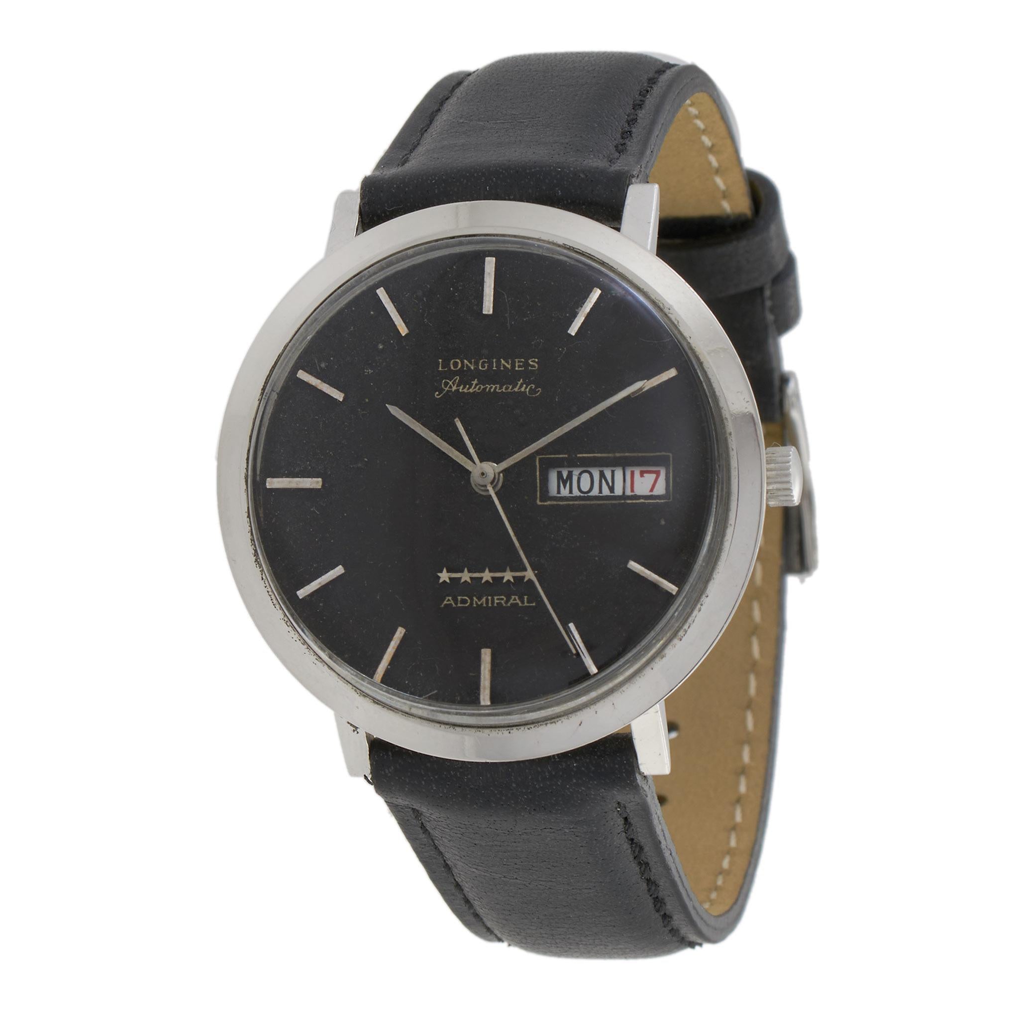 Vintage 1980 Longines Admiral 5 Star Ref. 295 – Automatic Day-Date