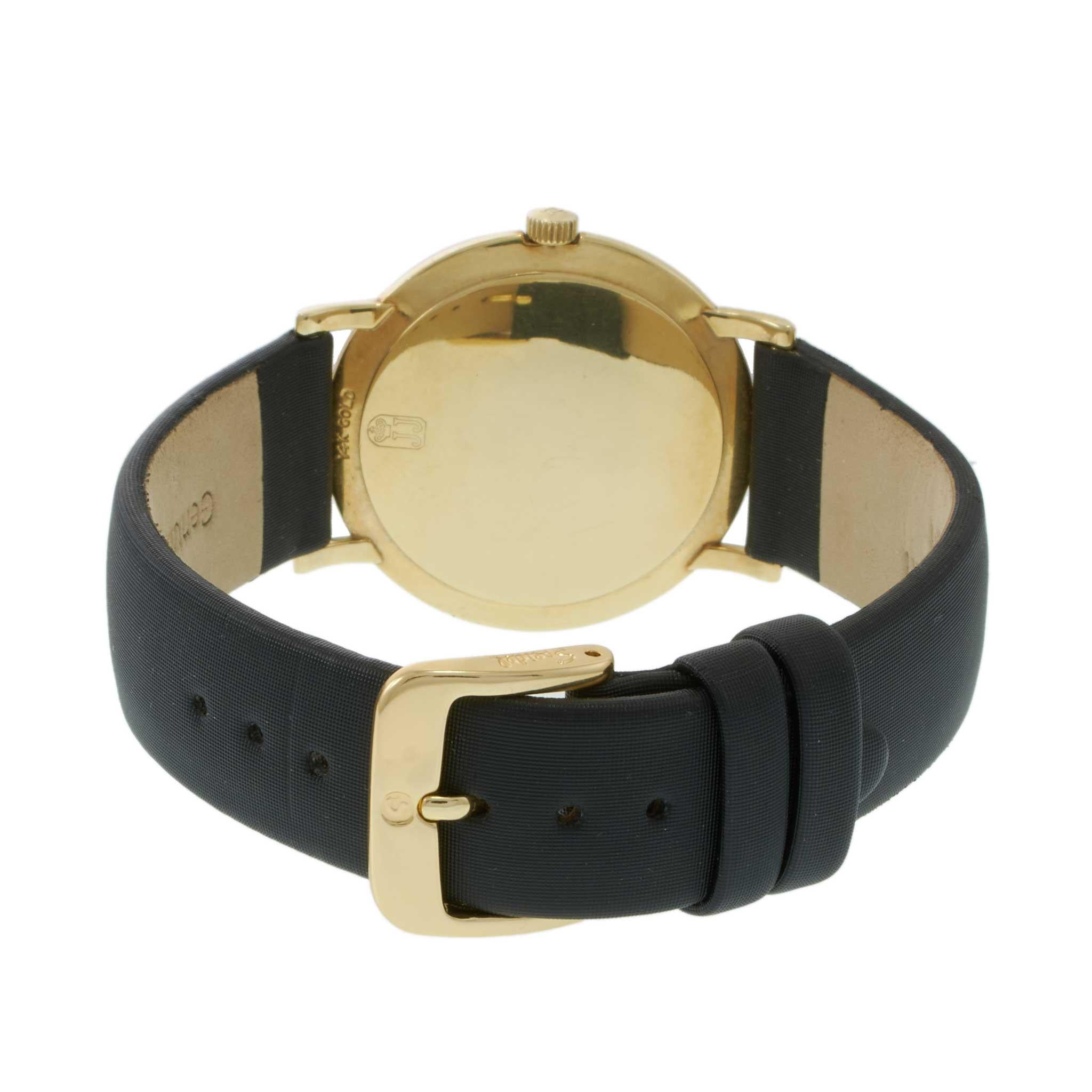 Vintage 1960s Jules Jurgensen Dress Watch – Manual Wind