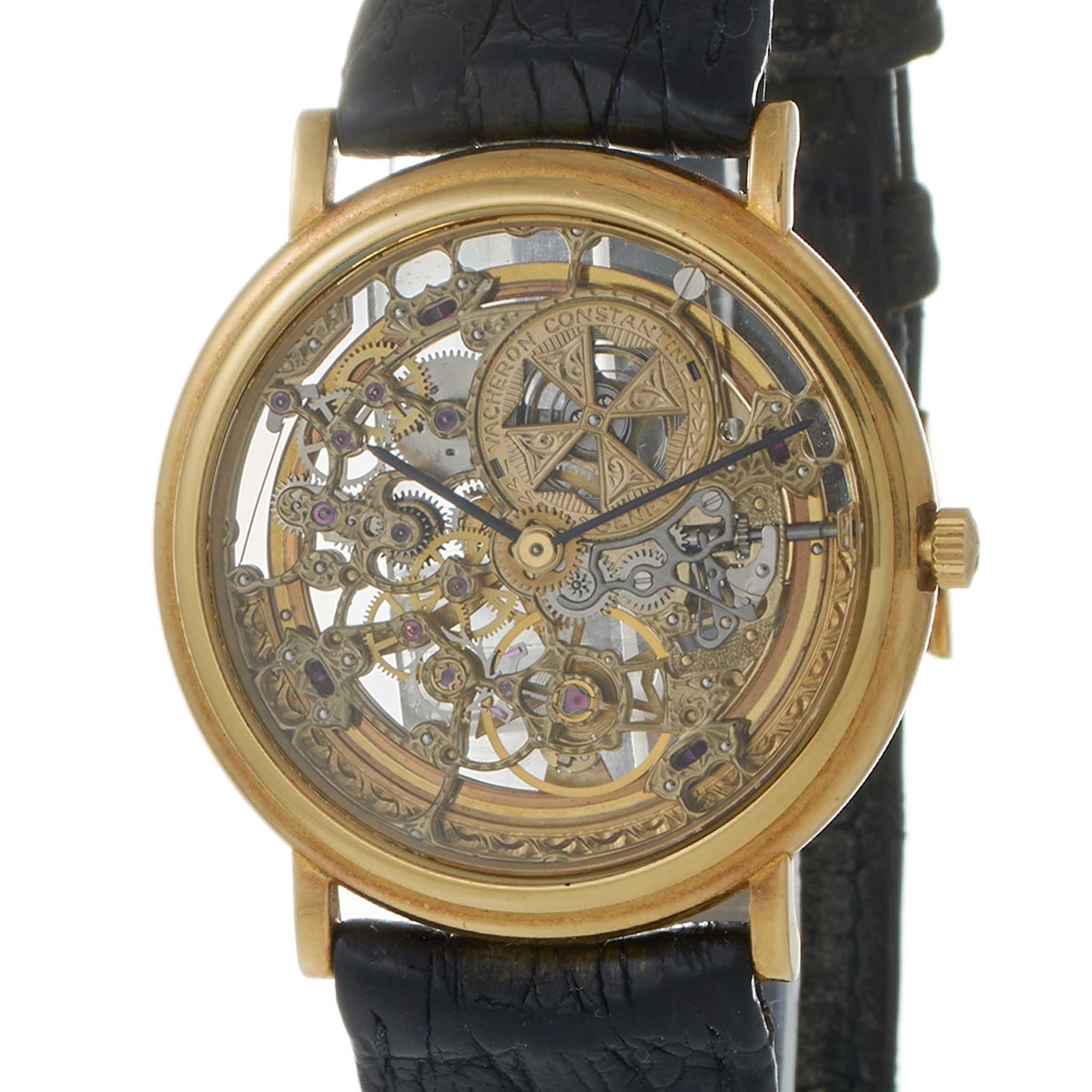 Vintage 1990 Vacheron Constantin Patrimony Skeleton Ref. 43038 Automatic