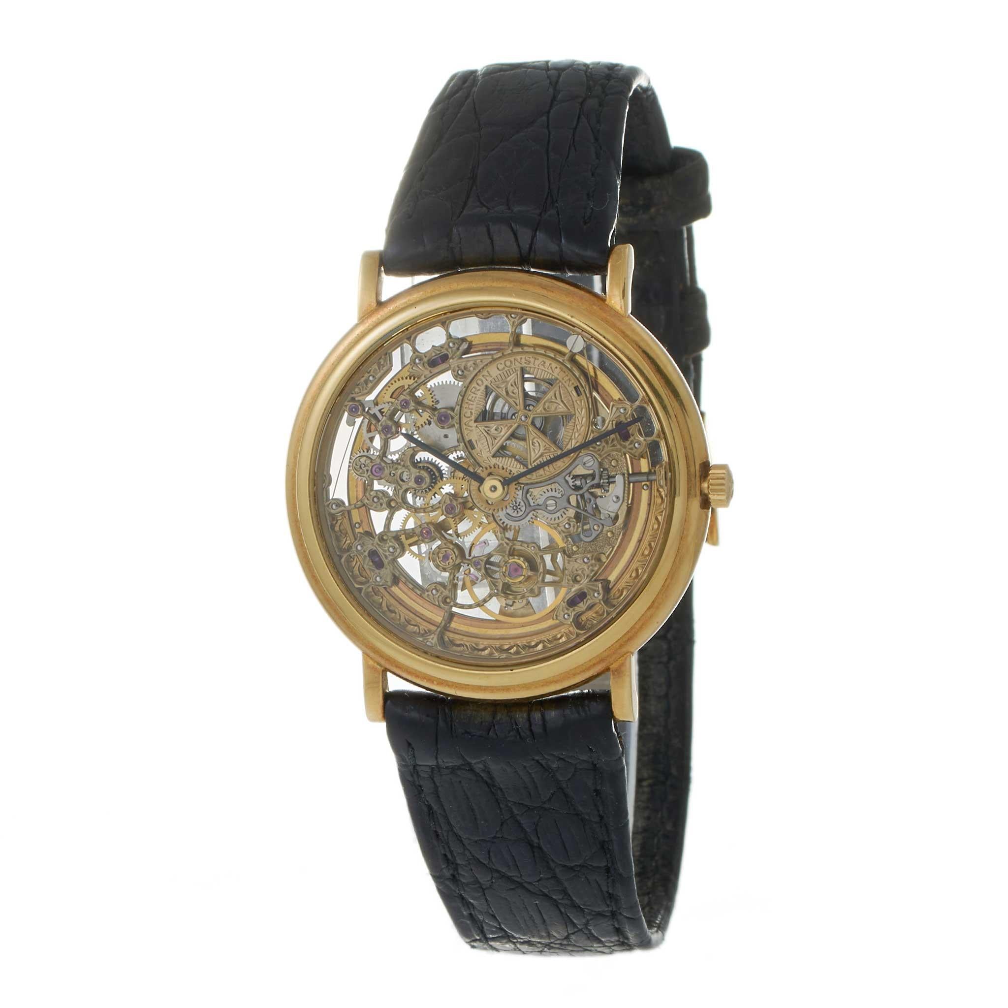 Vintage 1990 Vacheron Constantin Patrimony Skeleton Ref. 43038 Automatic