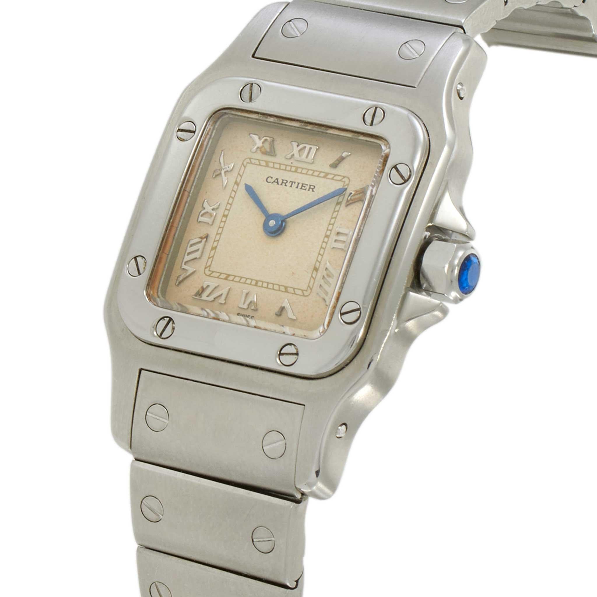 Vintage 1990s Cartier Santos de Cartier Galbée Ref. W20024D6 – Quartz