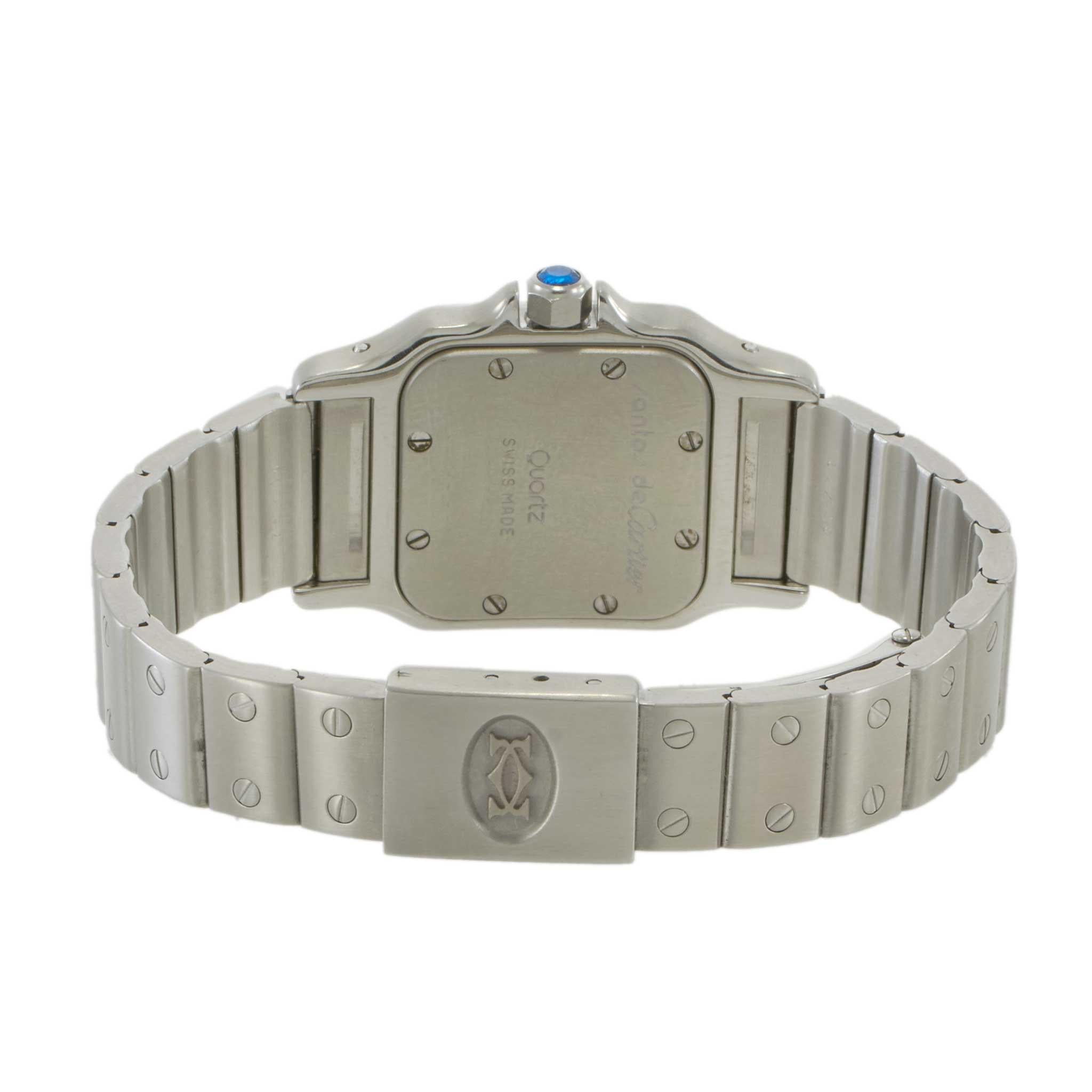 Vintage 1990s Cartier Santos de Cartier Galbée Ref. W20024D6 – Quartz