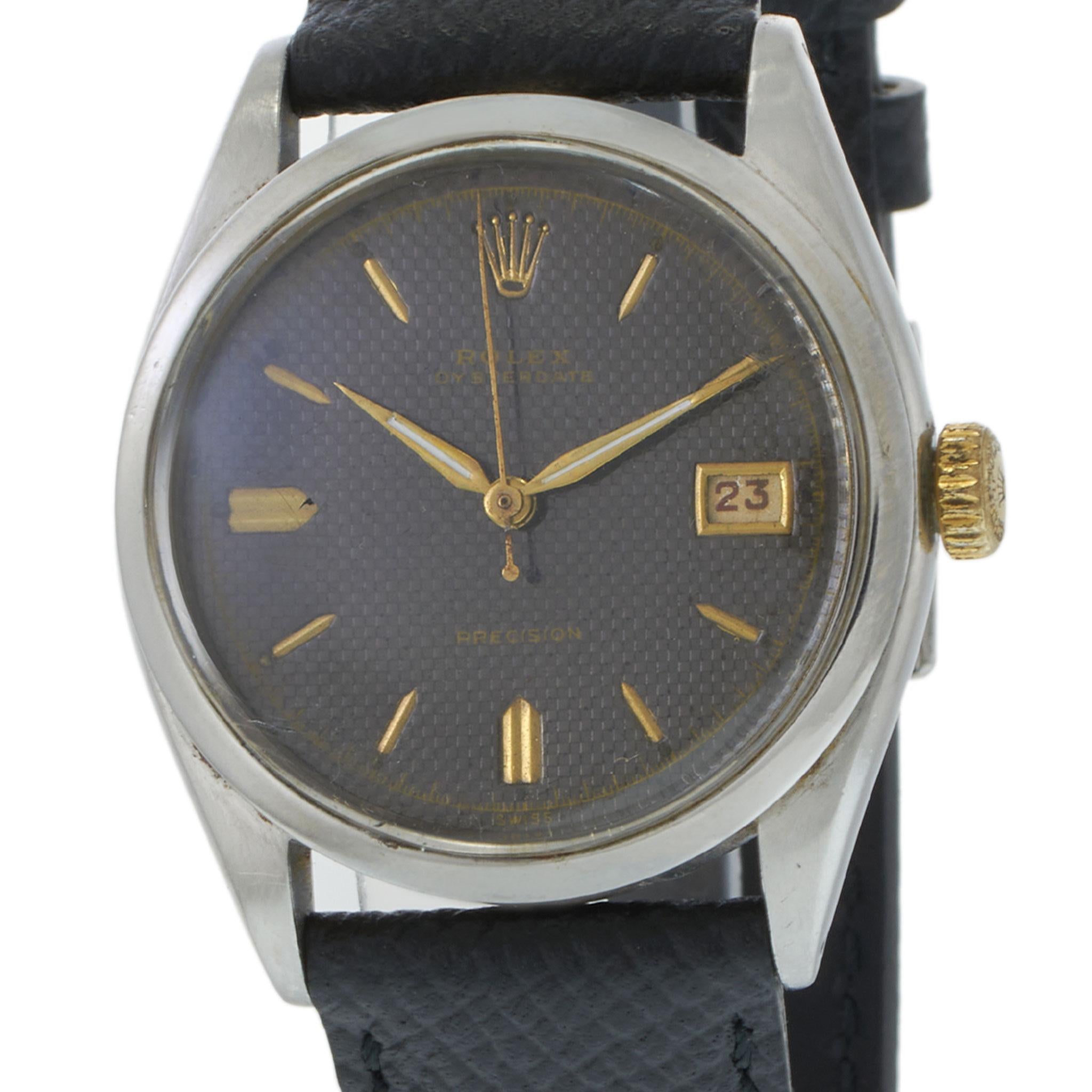 Vintage 1953 Rolex Oysterdate Ref. 6294 – Manual Wind