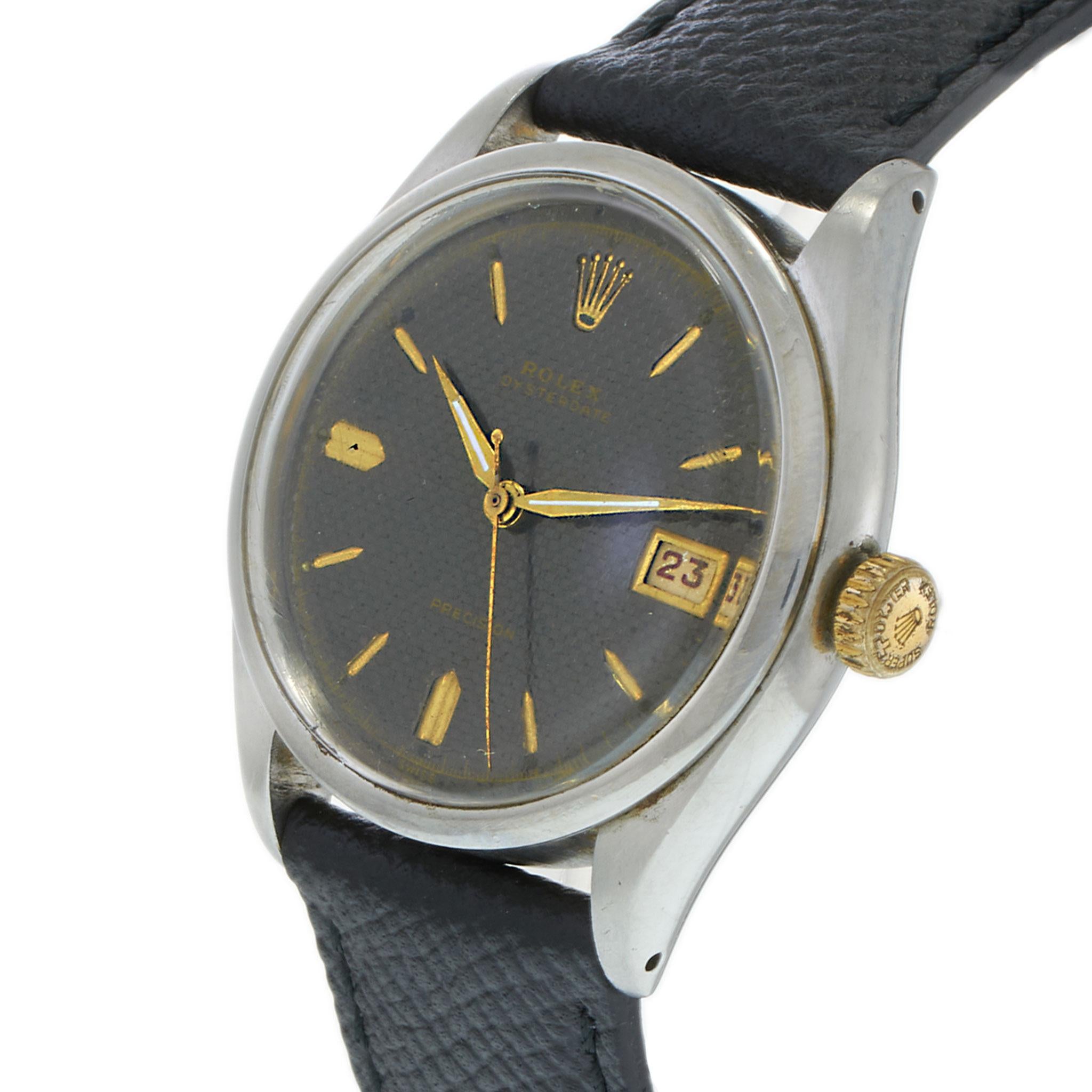 Vintage 1953 Rolex Oysterdate Ref. 6294 – Manual Wind