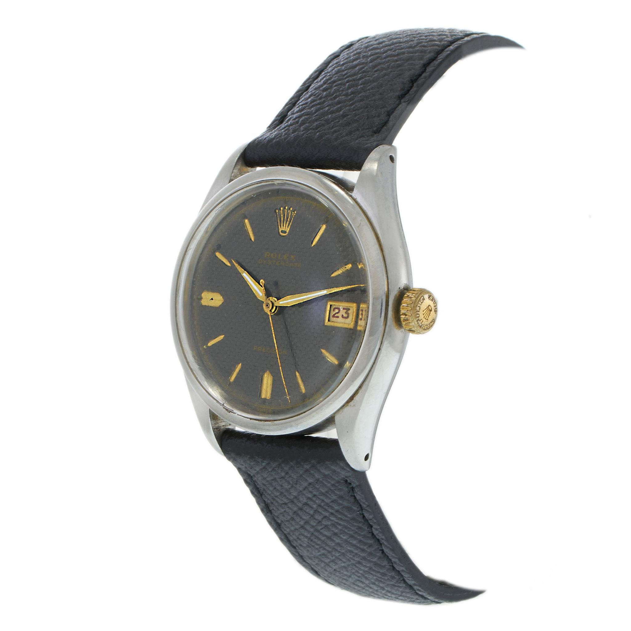 Vintage 1953 Rolex Oysterdate Ref. 6294 – Manual Wind