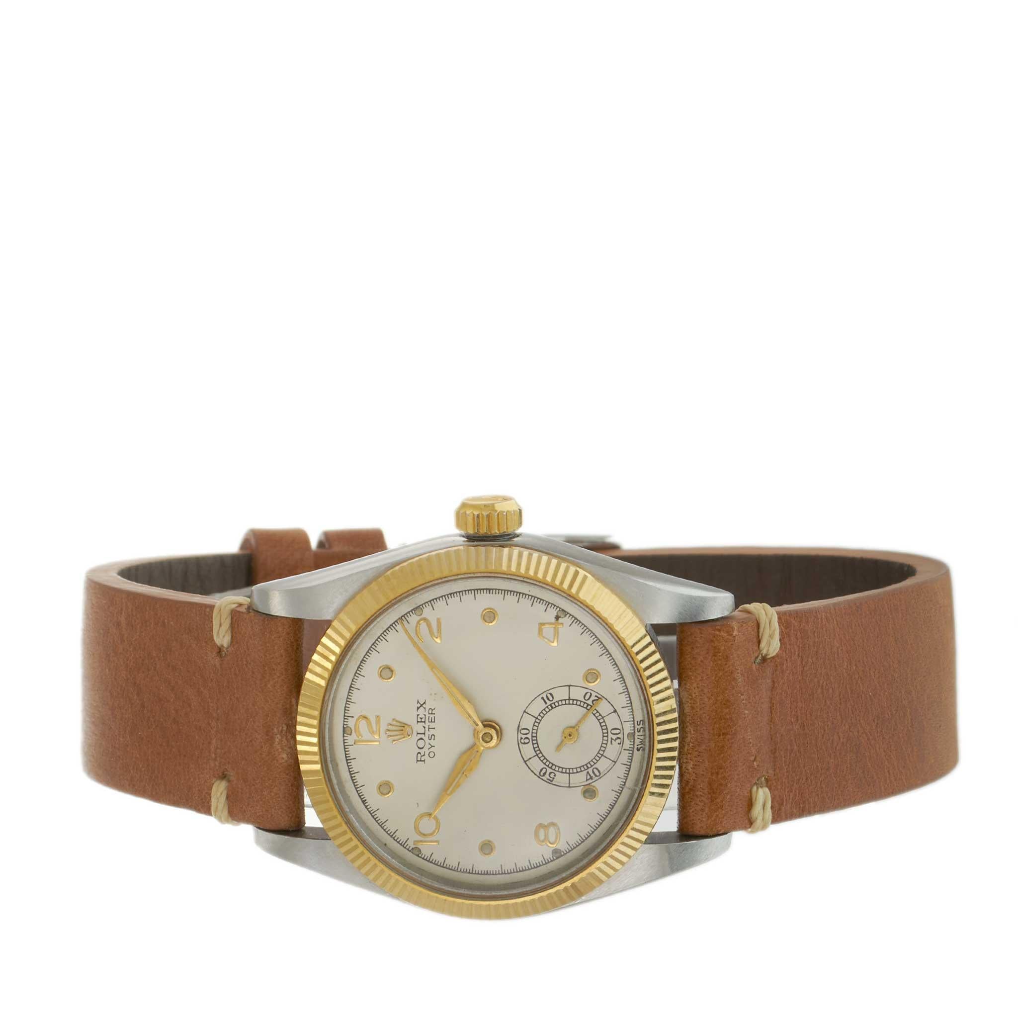 Vintage 1933 Rolex Oyster Ref. 6042 – Manual Wind