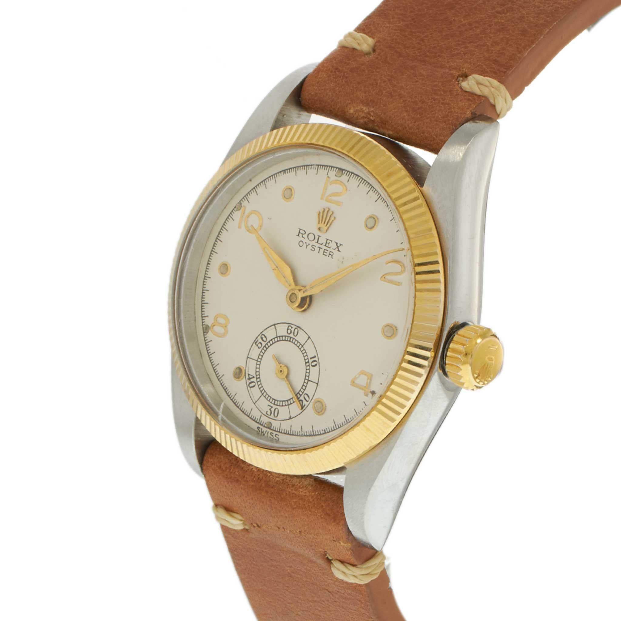 Vintage 1933 Rolex Oyster Ref. 6042 – Manual Wind