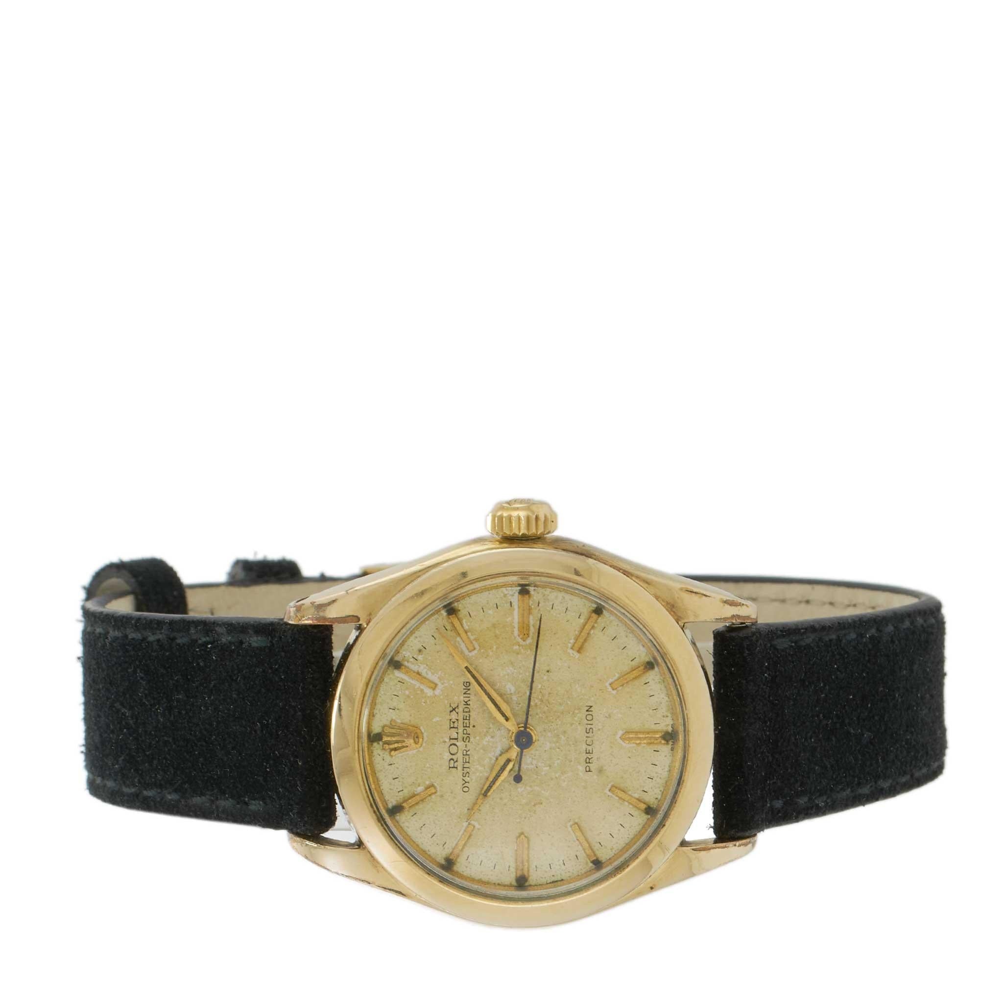 Vintage 1956 Rolex Oyster Speedking Ref. 6418 – Manual Wind