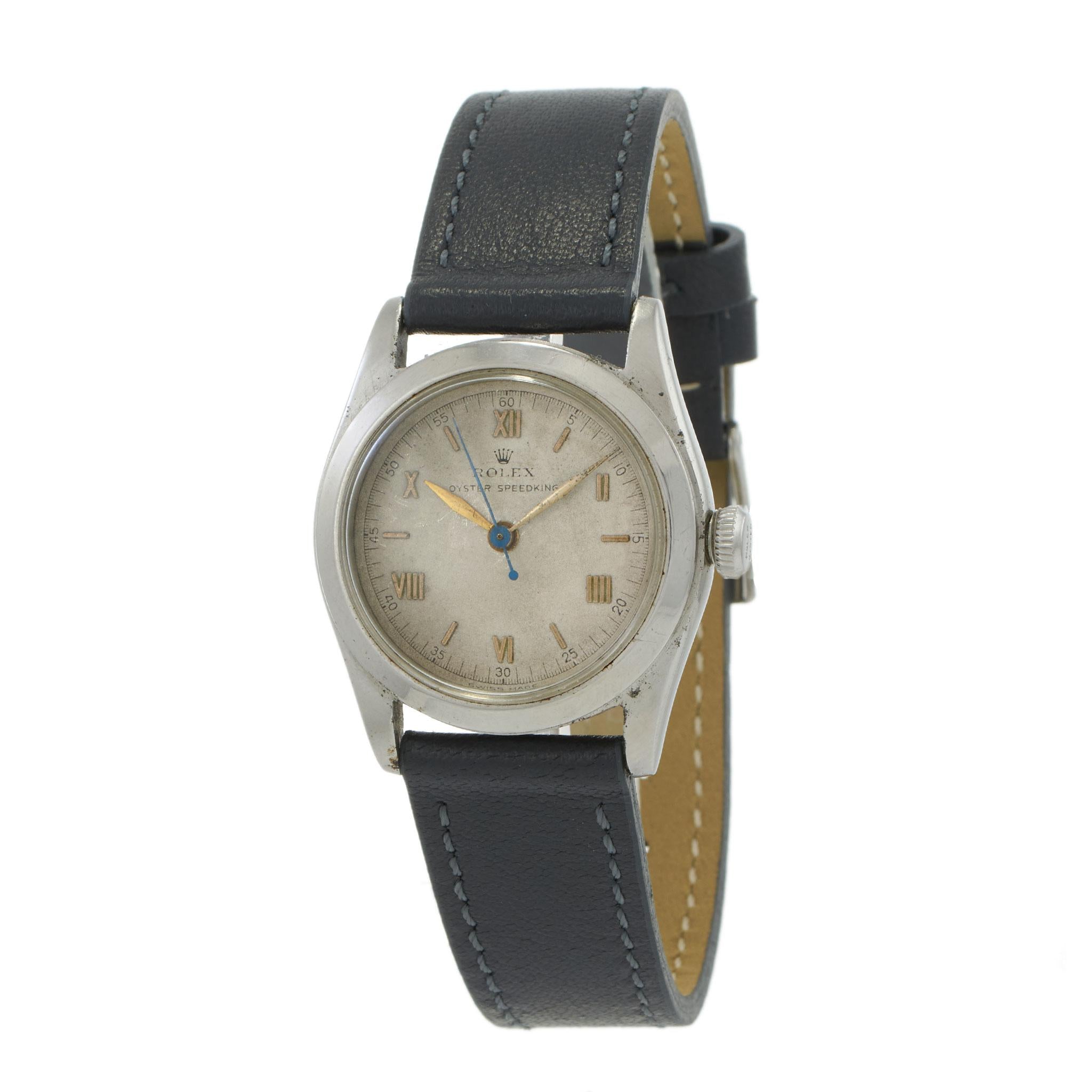 Vintage 1940s Rolex Oyster Speedking Ref. 4220 – Manual Wind