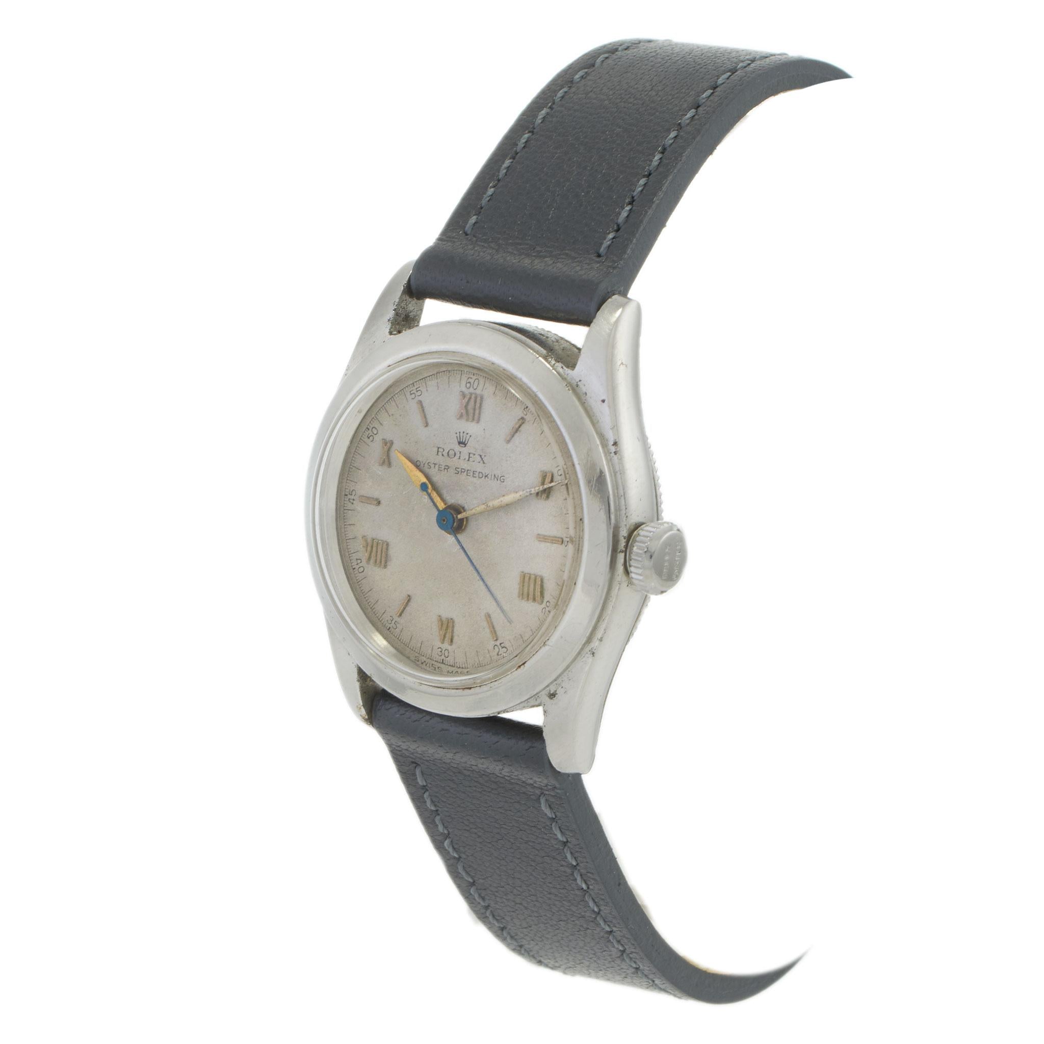 Vintage 1940s Rolex Oyster Speedking Ref. 4220 – Manual Wind