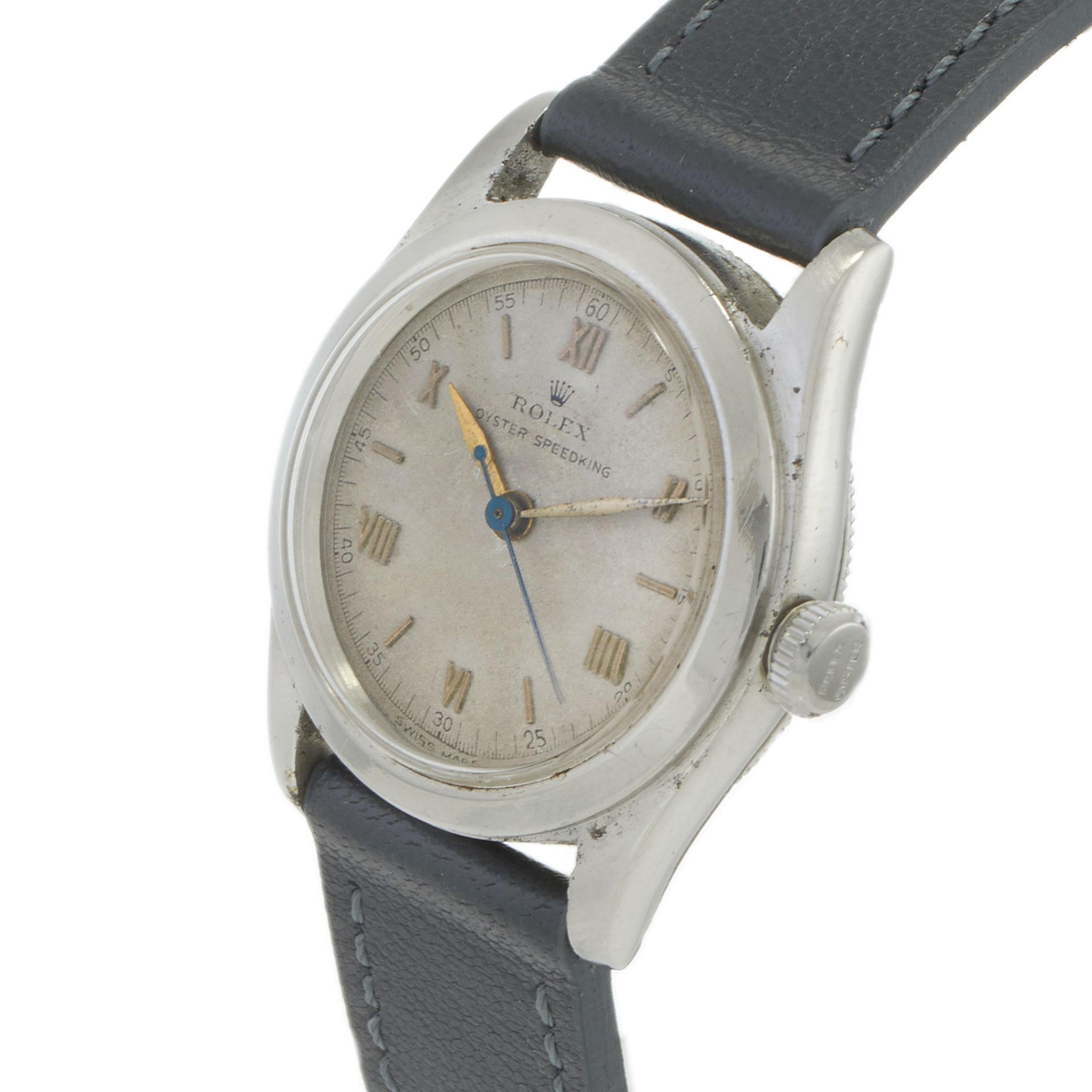 Vintage 1940s Rolex Oyster Speedking Ref. 4220 – Manual Wind