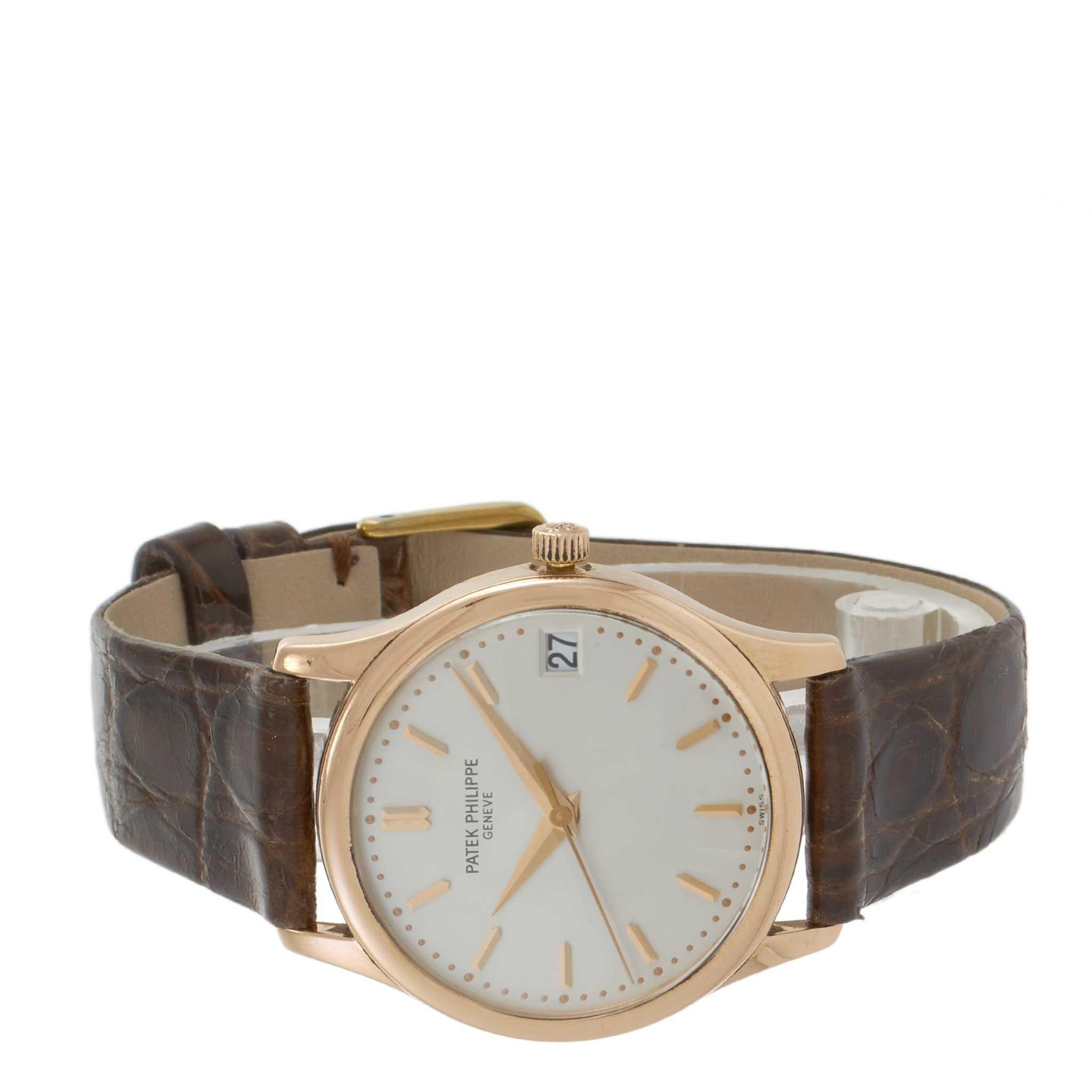 Patek Philippe Calatrava Ref. 3998 – Automatic 18KT Rose Gold