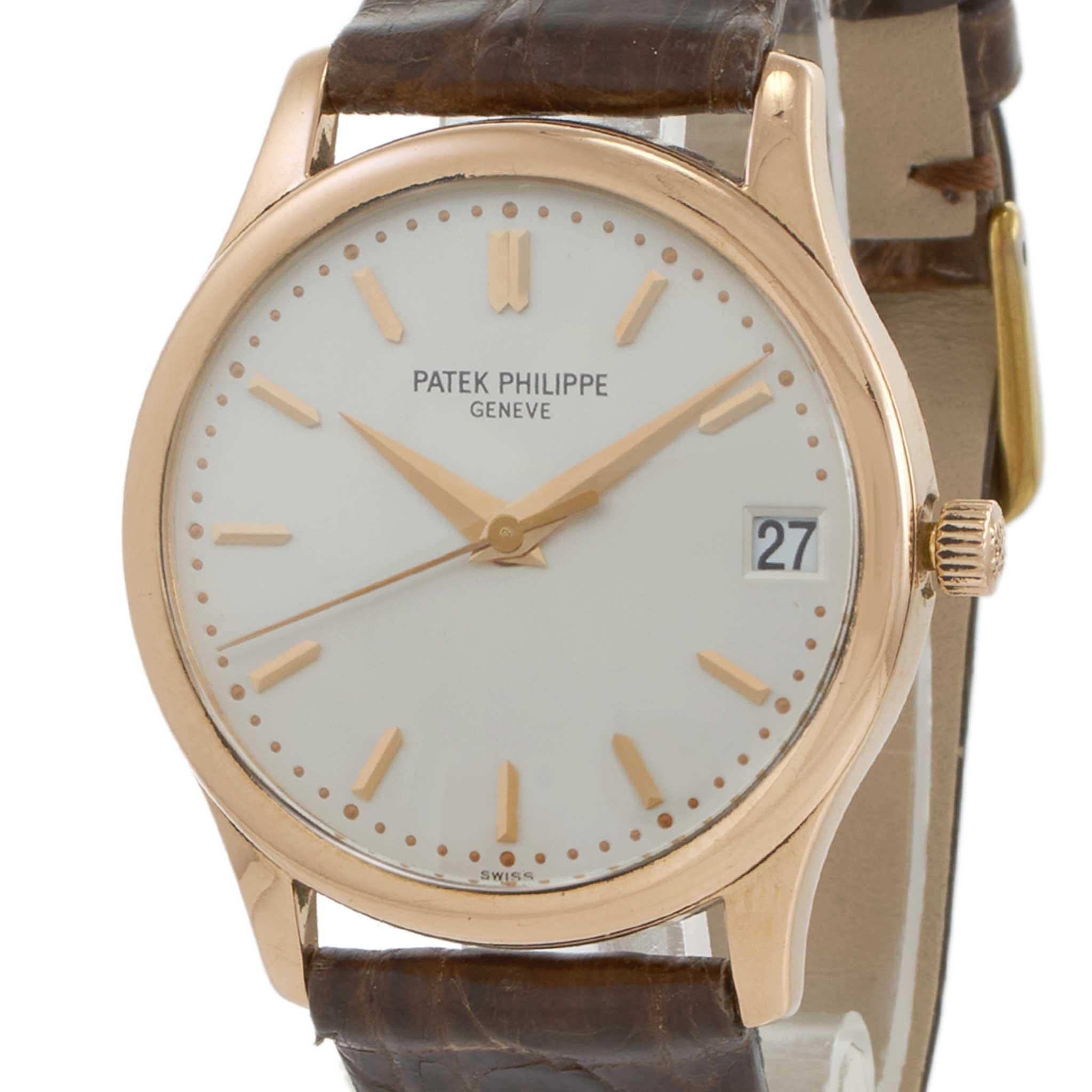 Patek Philippe Calatrava Ref. 3998 – Automatic 18KT Rose Gold