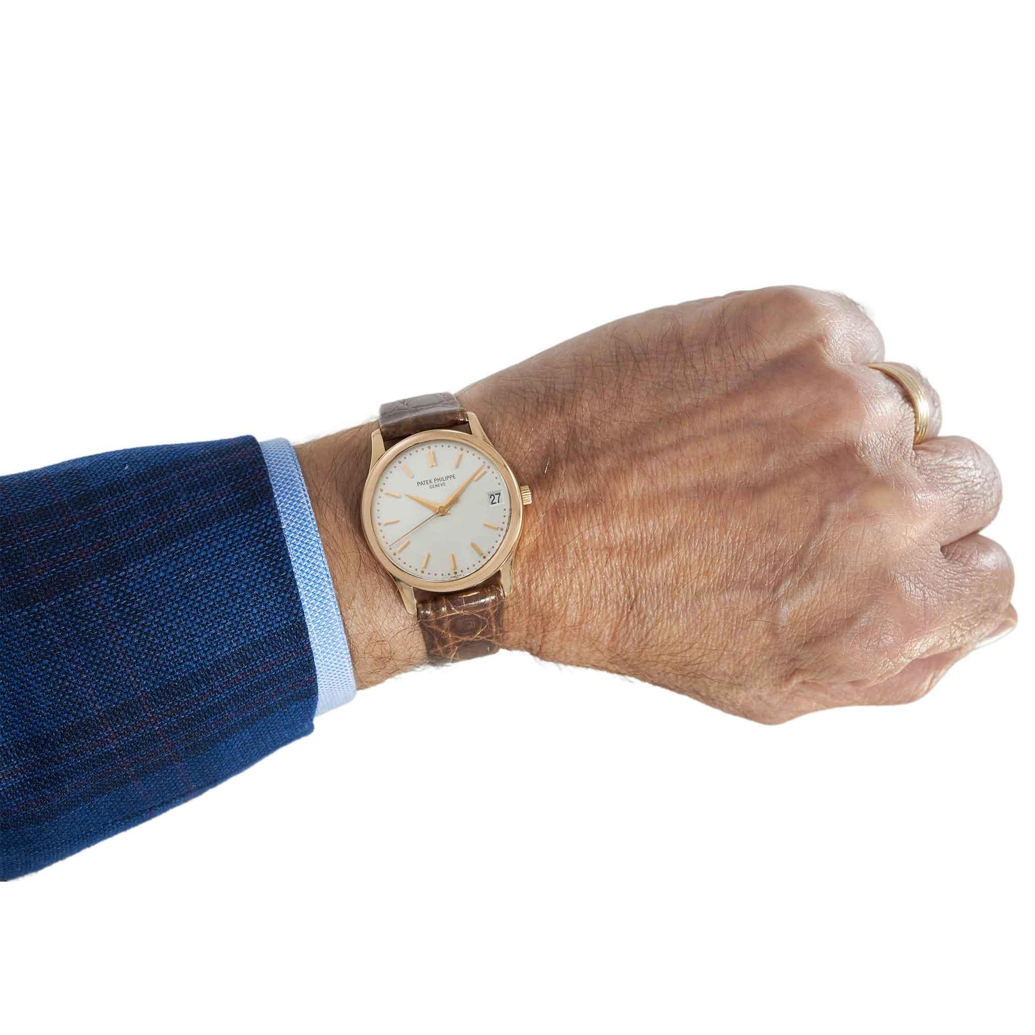 Patek Philippe Calatrava Ref. 3998 – Automatic 18KT Rose Gold