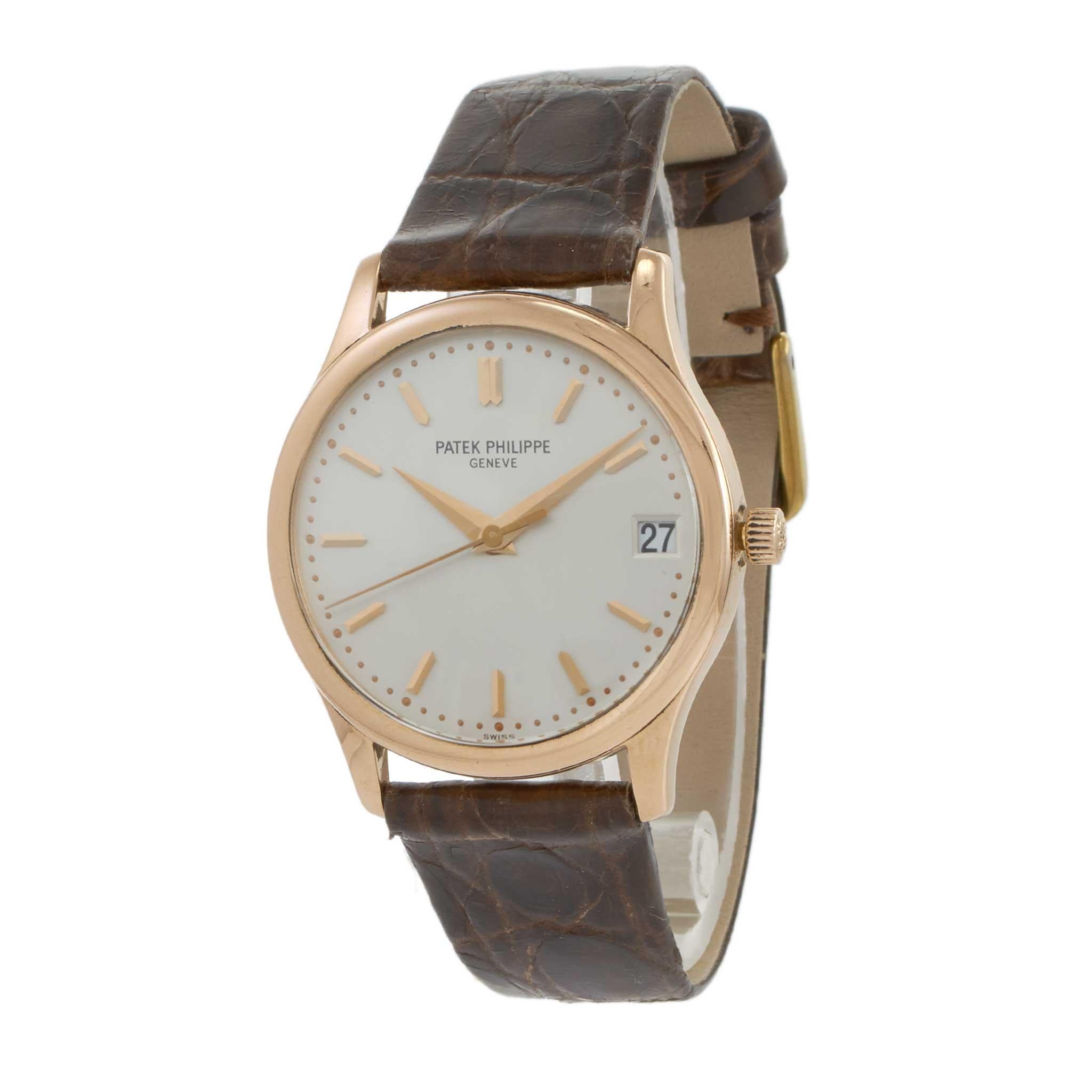 Patek Philippe Calatrava Ref. 3998 – Automatic 18KT Rose Gold