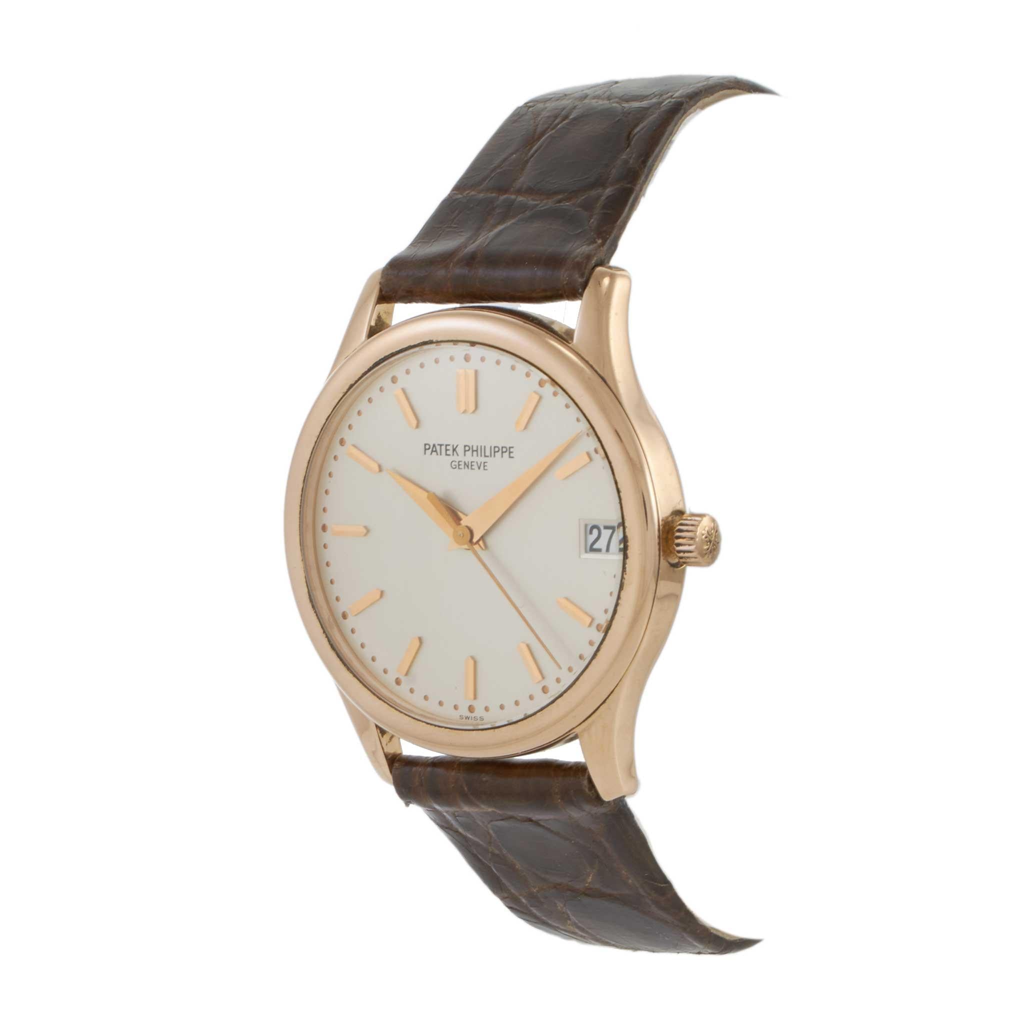 Patek Philippe Calatrava Ref. 3998 – Automatic 18KT Rose Gold