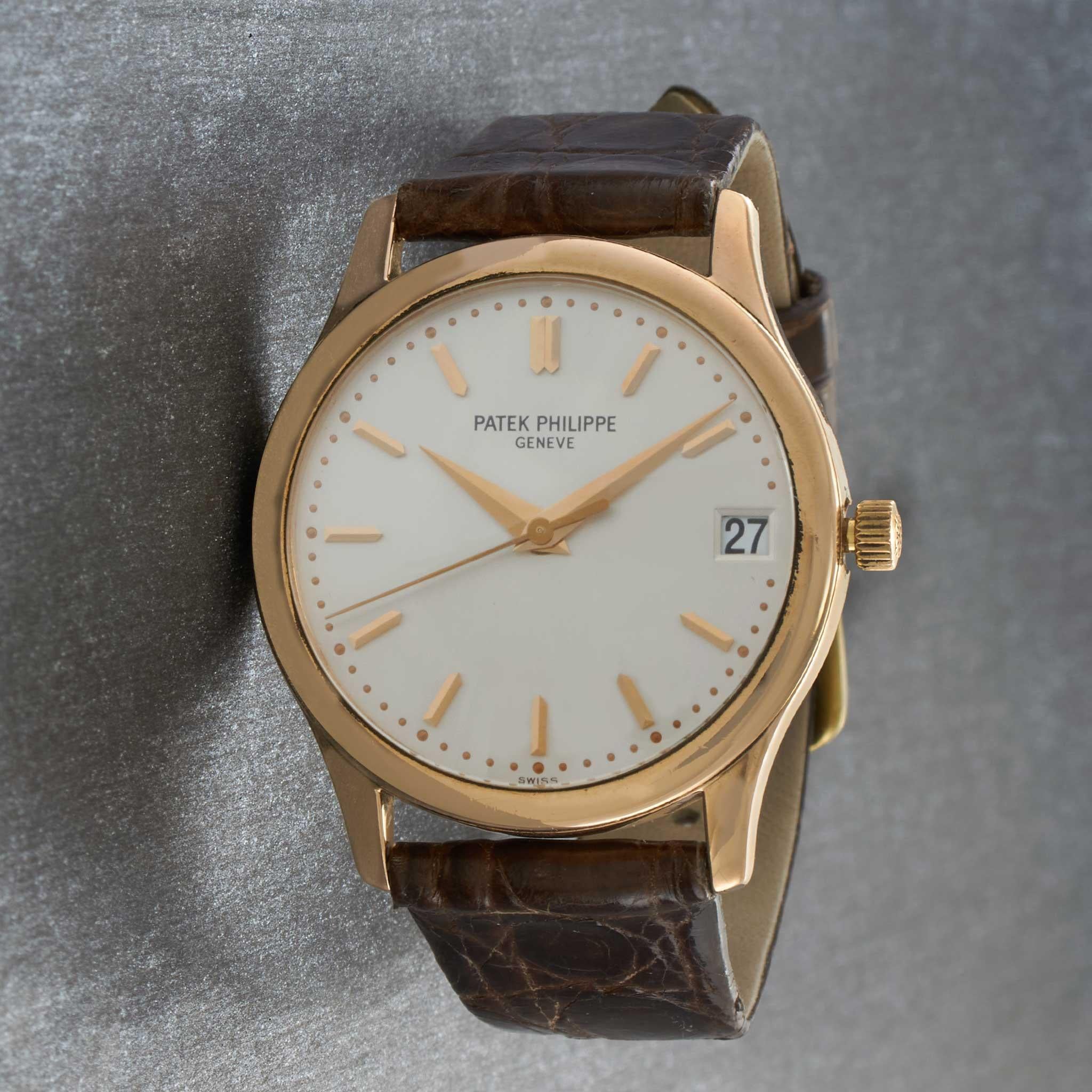 Patek Philippe Calatrava Ref. 3998 – Automatic 18KT Rose Gold