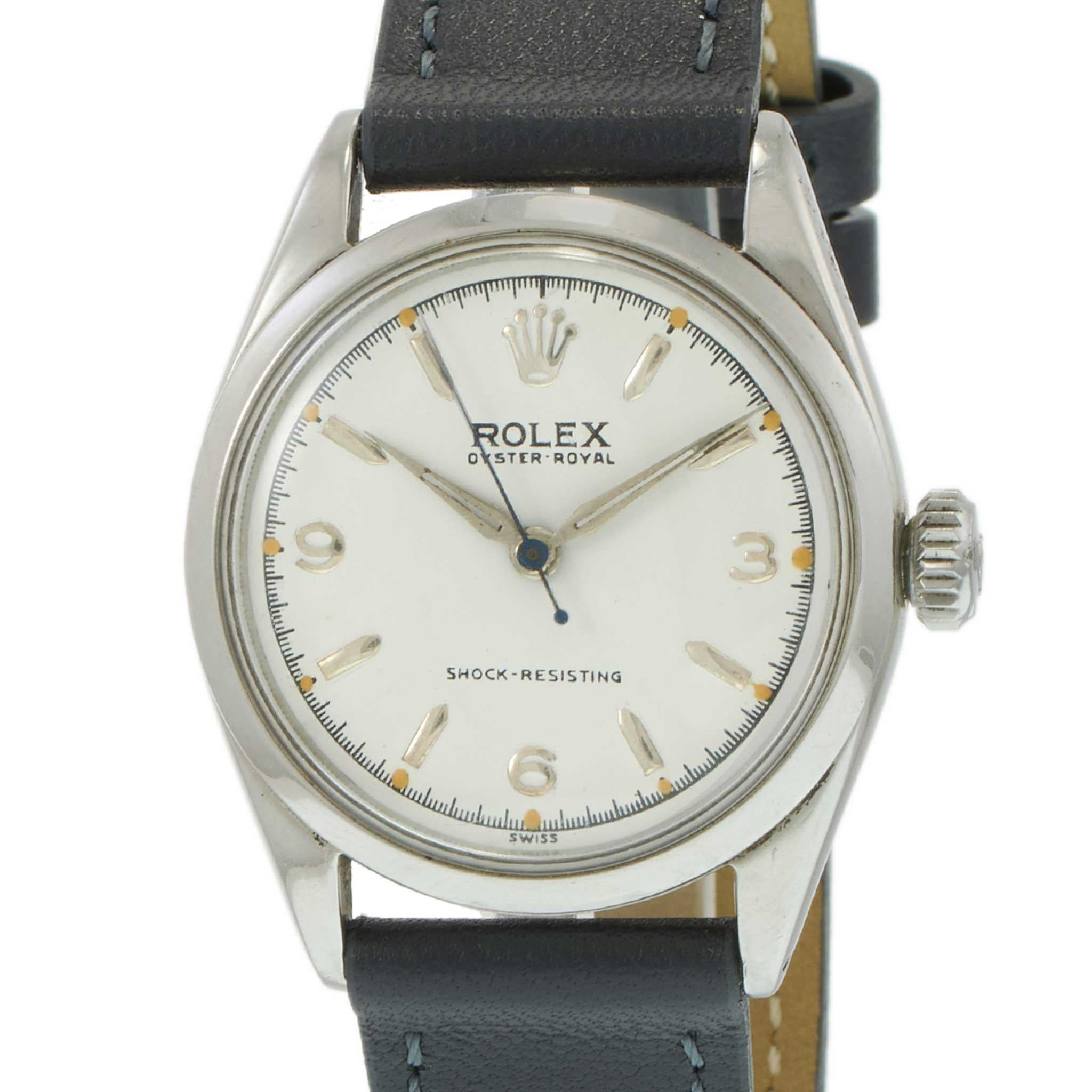 Vintage 1940s Rolex Oyster-Royal Ref. 6444 – Manual Wind