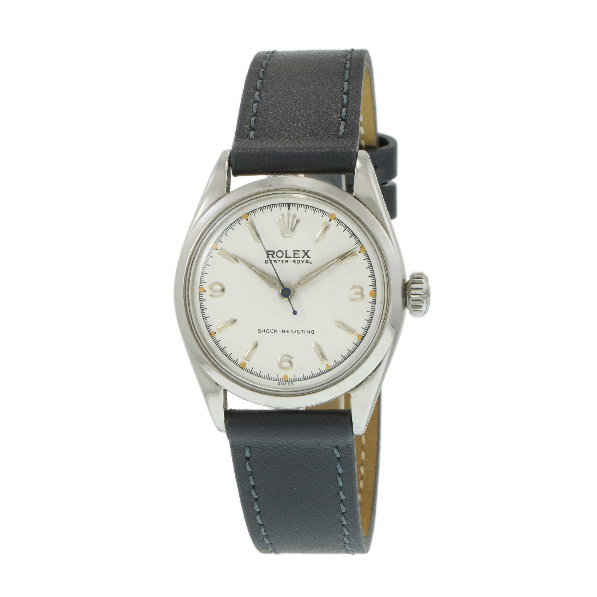 Vintage 1940s Rolex Oyster-Royal Ref. 6444 – Manual Wind