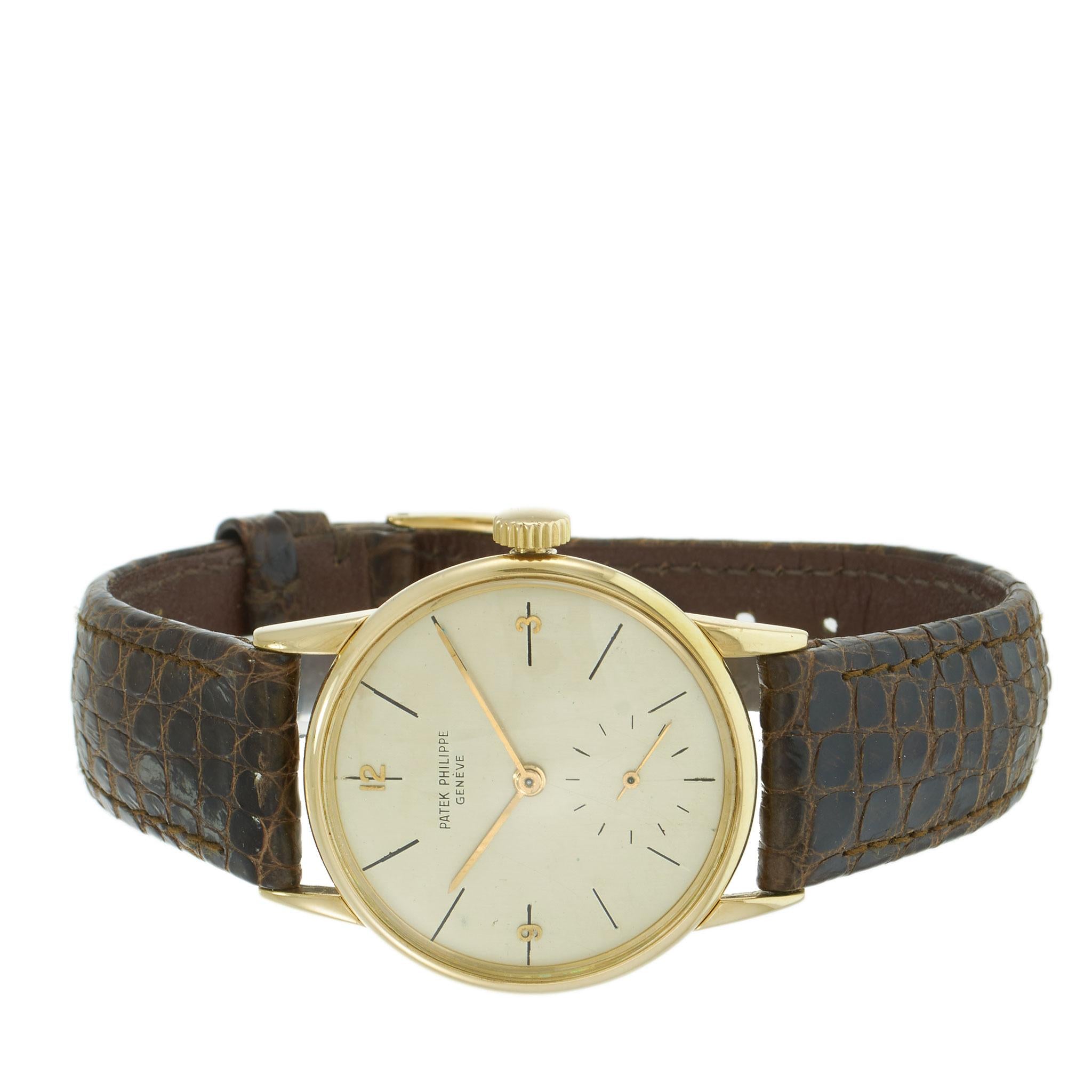 Vintage Circa 1952 Patek Philippe Calatrava Ref. 2494 – Manual Wind